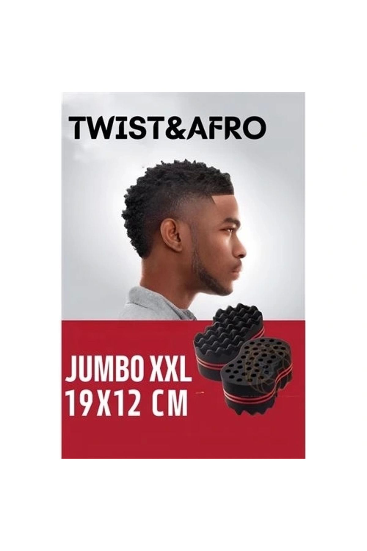 STOREMAX Afro Twist Saç Süngeri Jumbo 19 cm
