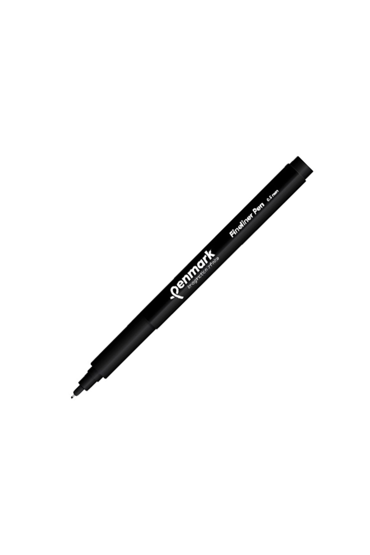 penmark Fineliner Keçe Uçlu Kalem 0,6mm Siyah