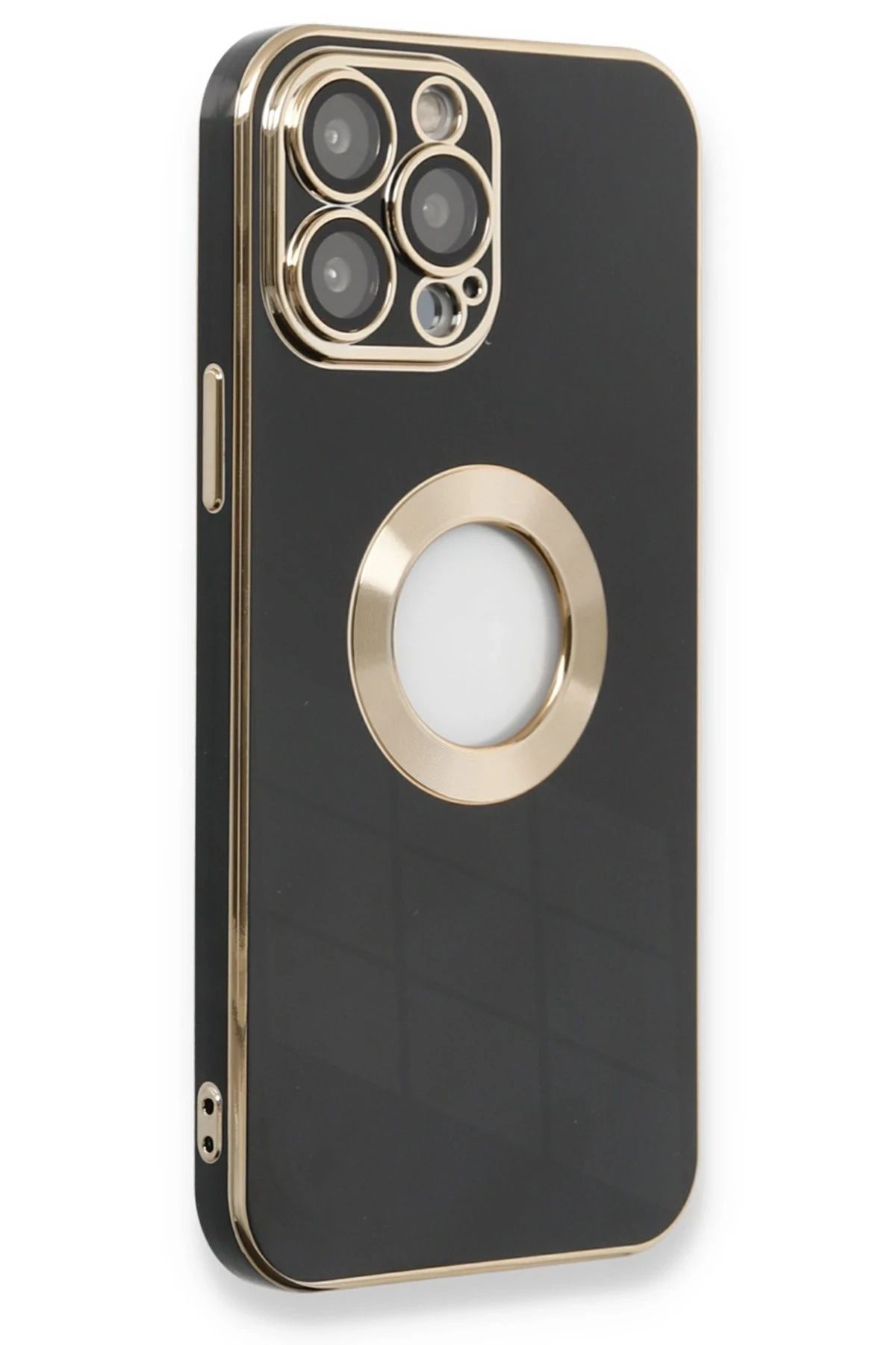 NewFace iPhone 14 Pro Max Kılıf Store Silikon - Siyah FERRG