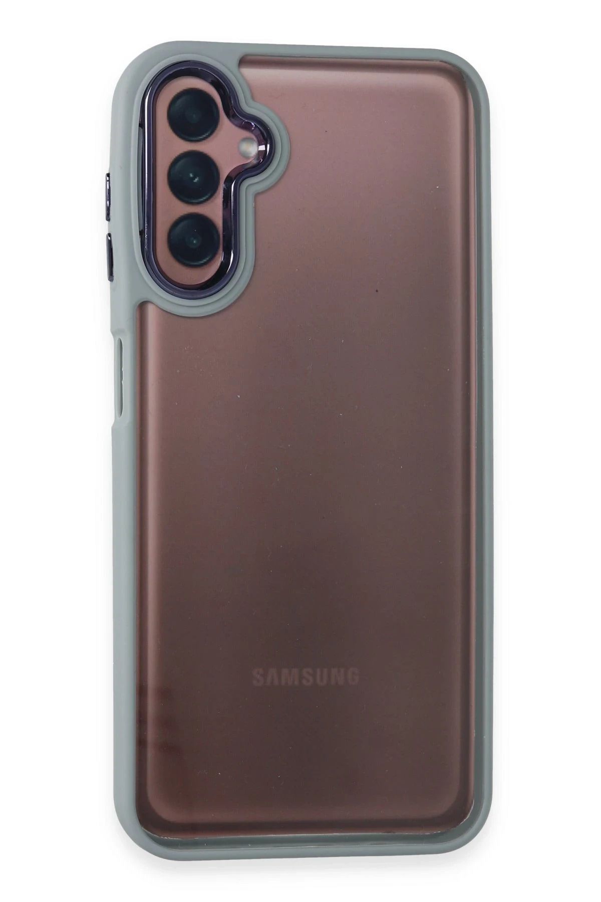 NewFace Samsung Galaxy A24 4G Kılıf Dora Kapak - Sierra Blue JOJUA