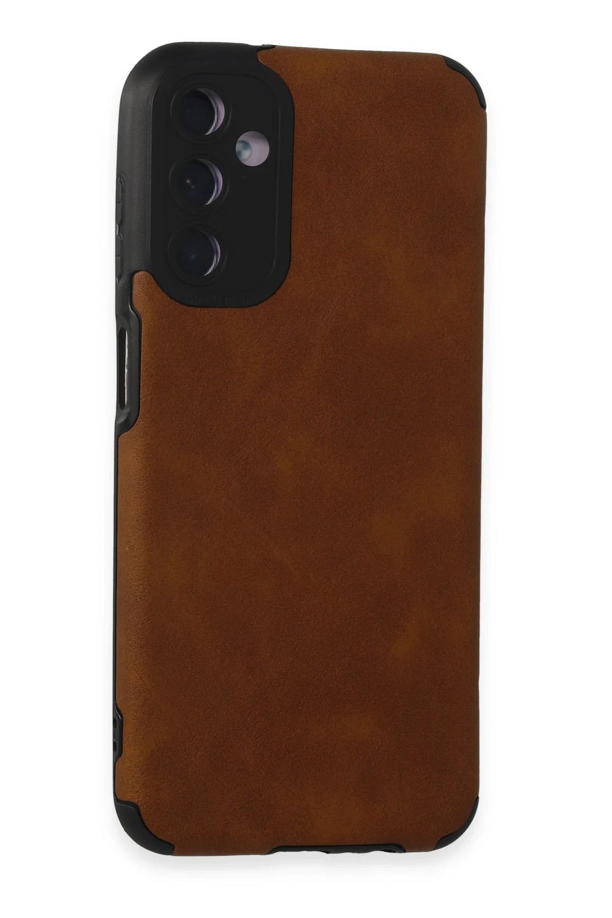 NewFace Samsung Galaxy M14 5G Kılıf Loop Deri Silikon - Kahverengi JOJUA