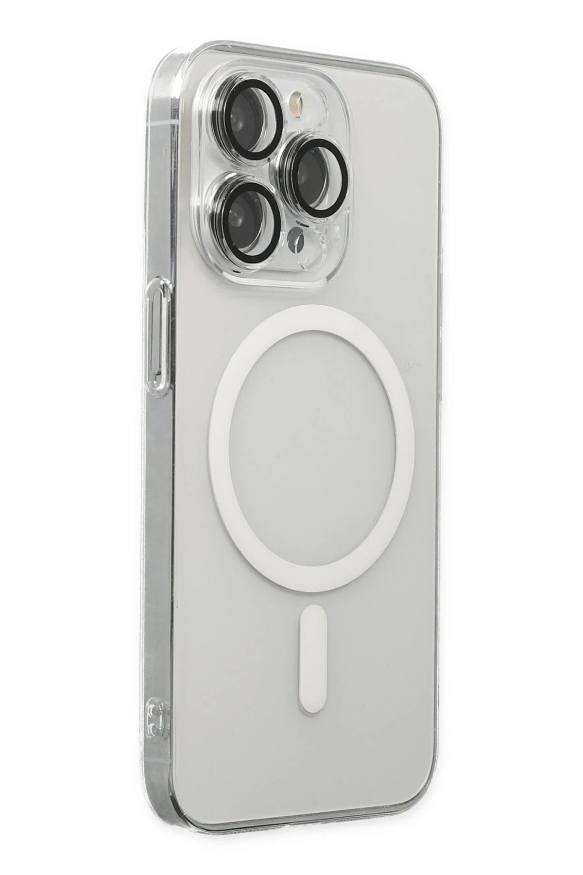 NewFace iPhone 14 Pro Max Kılıf Kaou Magneticsafe Slim Kapak - Şeffaf JOJUA