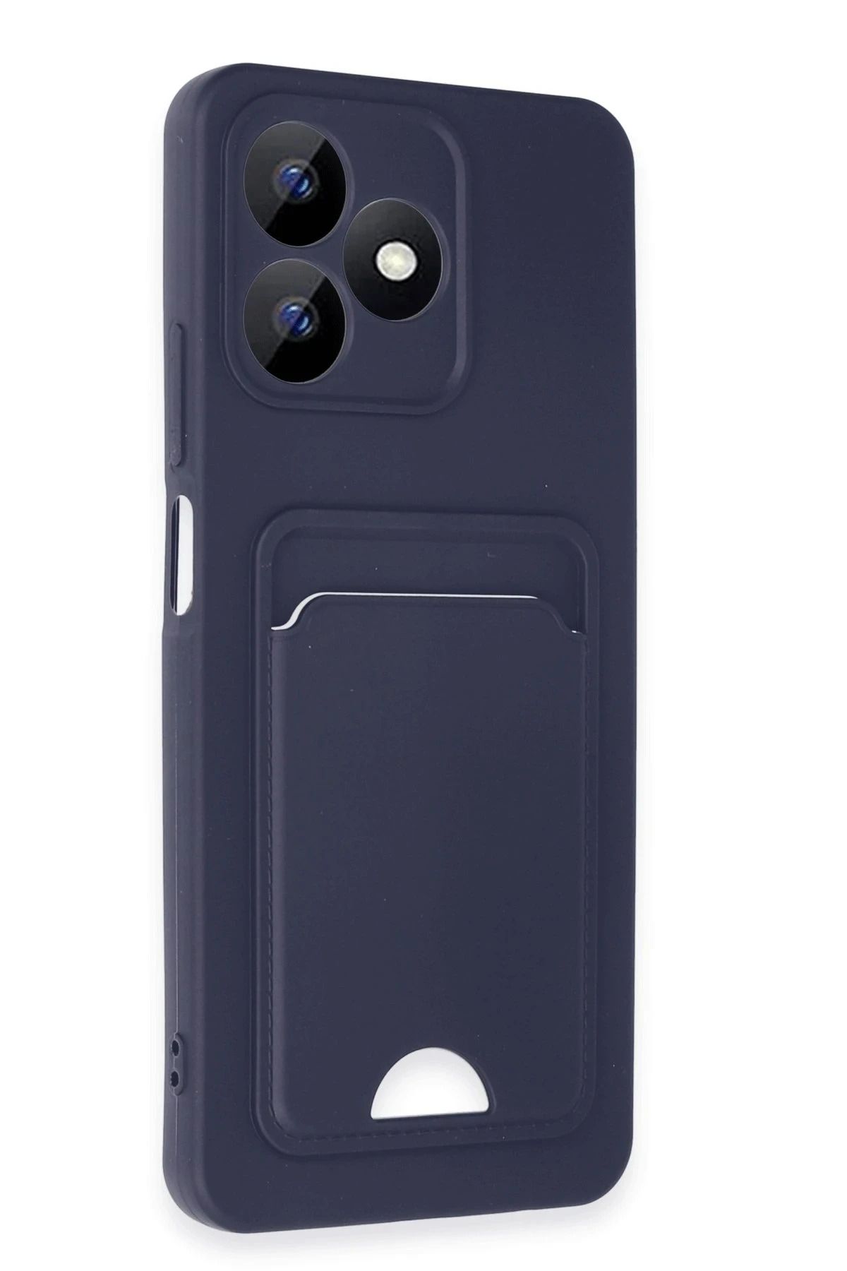 cepmoda realme C53 Telefon Kılıfı | Kartlıklı, ince Esnek Kapak | LACİVERT