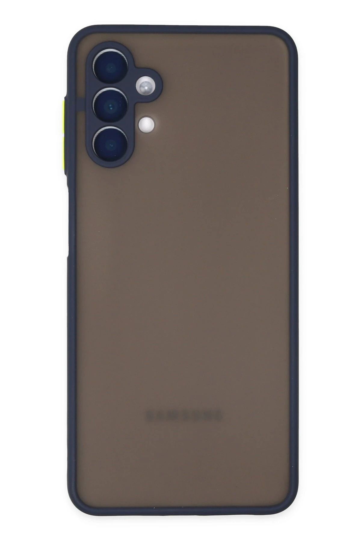NewFace Samsung Galaxy A04S Kılıf Montreal Silikon Kapak - Lacivert JOJUA