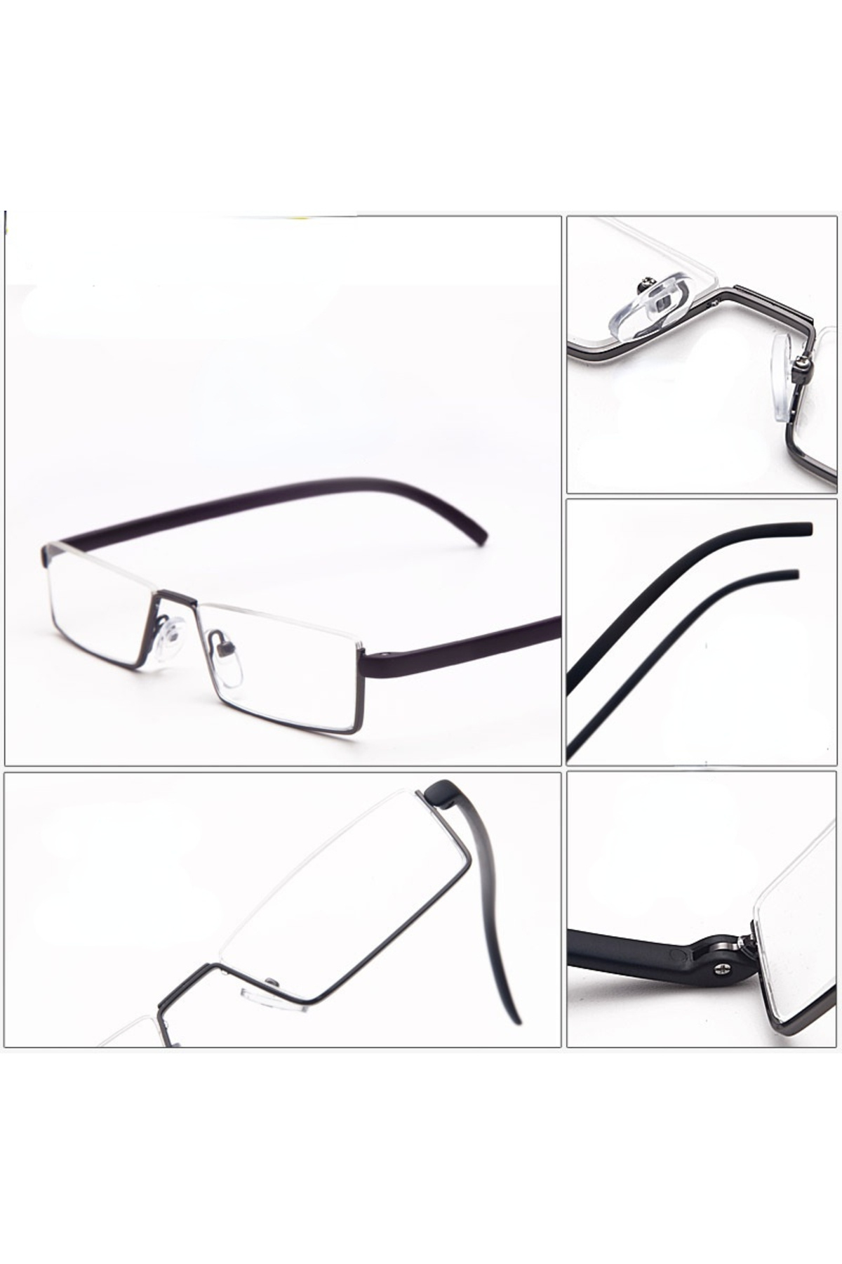 Müstesna-New Generation Sturdy Blue Ray Light Protection Conflict Glasses + Special Case 8