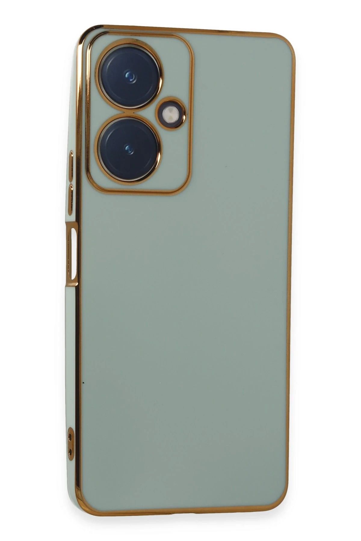 NewFace Vivo Y27 Kılıf Volet Silikon - Açık Yeşil FERRG