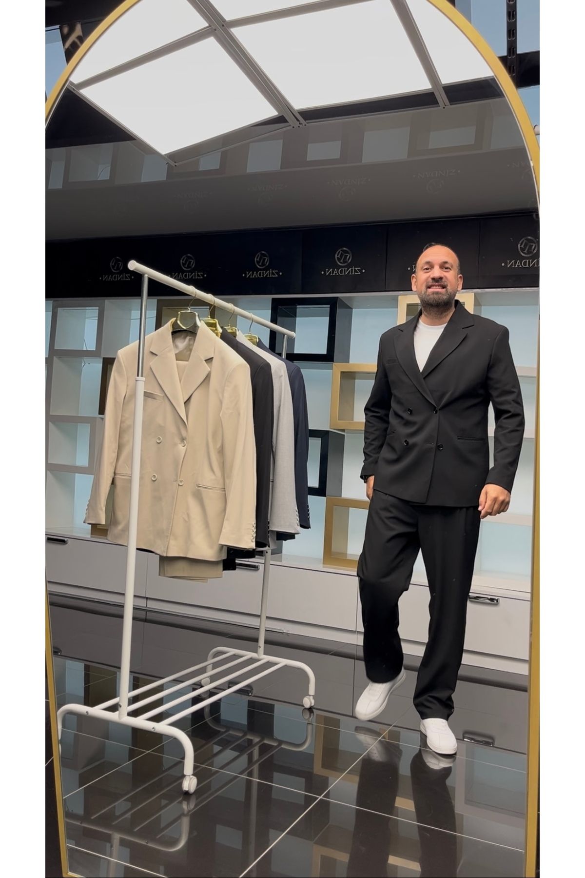 Zindan Oversize Takım Elbise Siyah