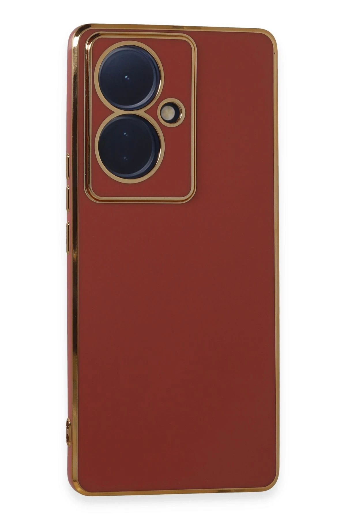 NewFace Vivo V29 Lite Kılıf Volet Silikon - Kırmızı JOJUA