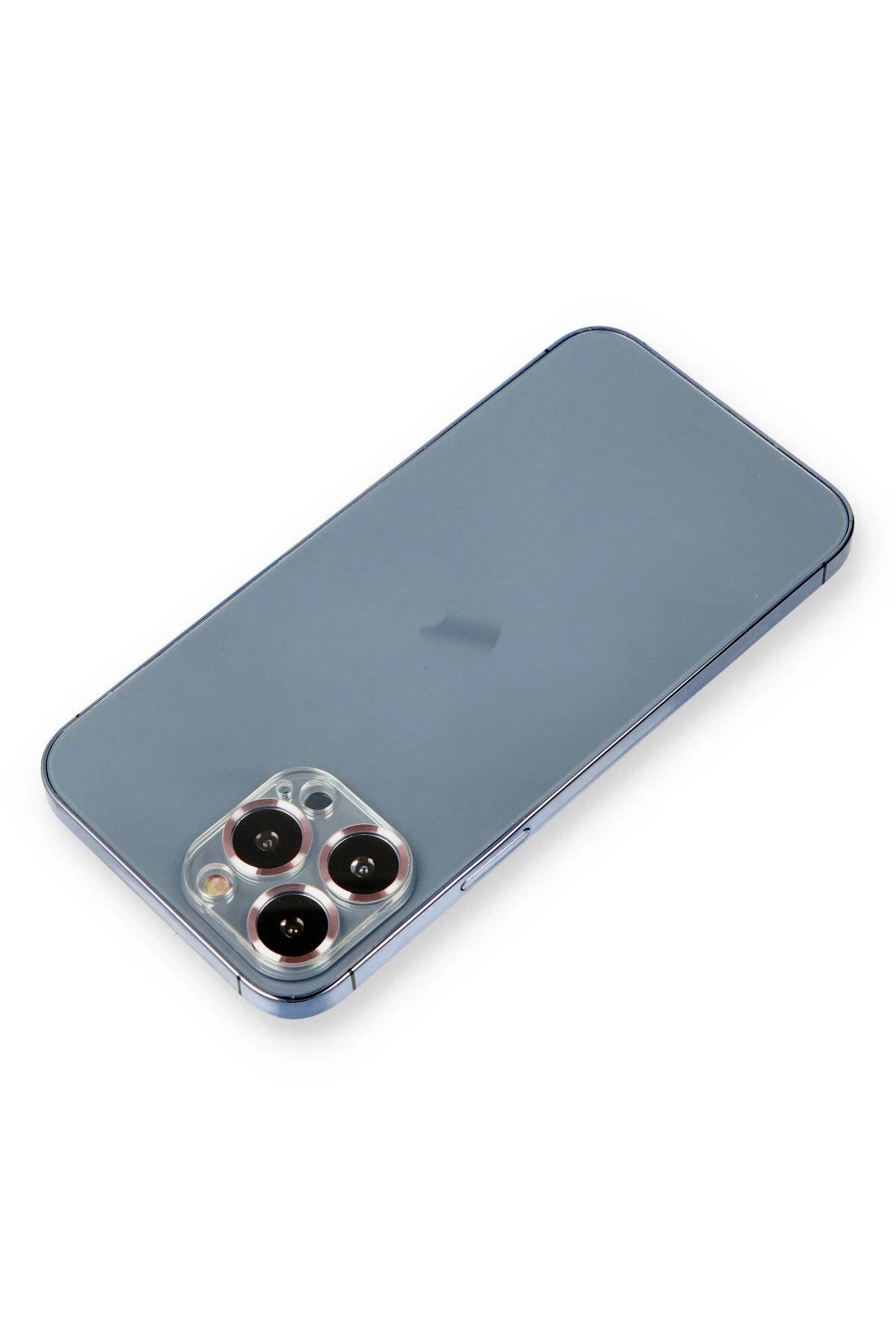 NewFace iPhone 13 Pro Max Metal Kamera Lens Koruma Cam - Mor ALMLA