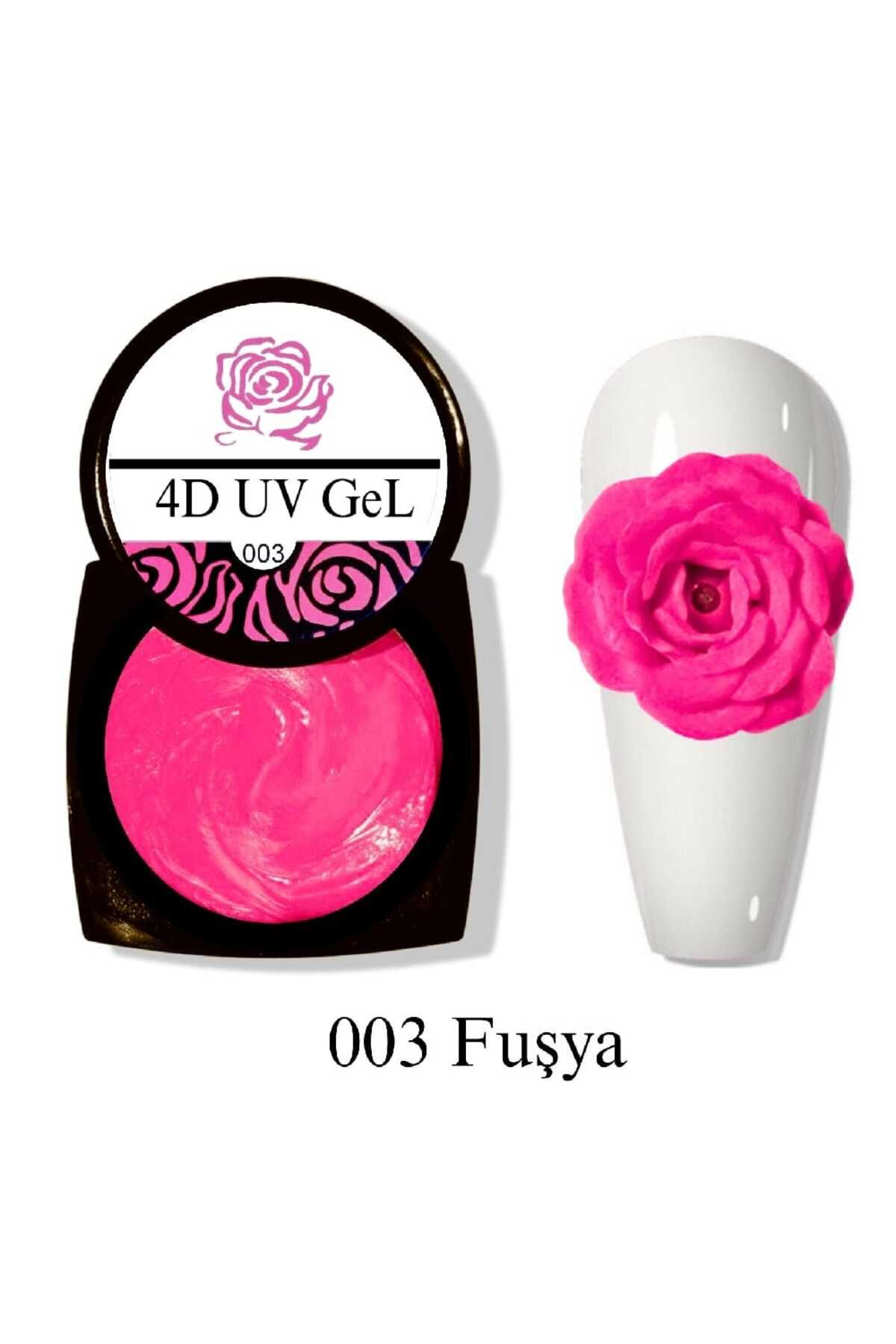 ECLAT TIRNAK NAİL ART 4D UV HAMUR JEL 003 FUŞYA