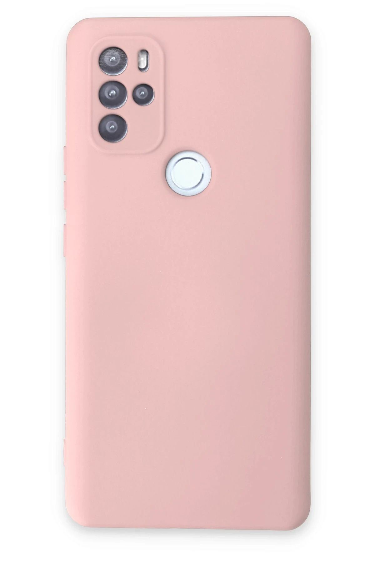 NewFace General Mobile GM 21 Pro Kılıf Nano içi Kadife Silikon - Pudra HNZRN