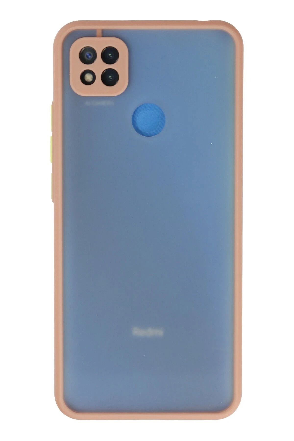NewFace Xiaomi Redmi 9C Kılıf Montreal Silikon Kapak - Pembe JOJUA