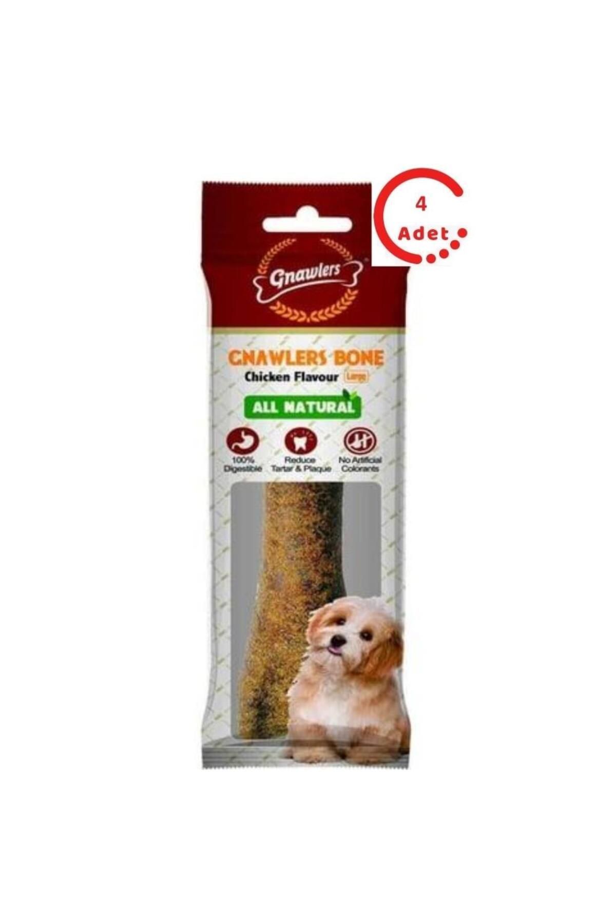 Gnawlers Köpek Ödül Kemiği Tavuklu 95 Gr x 4 Adet
