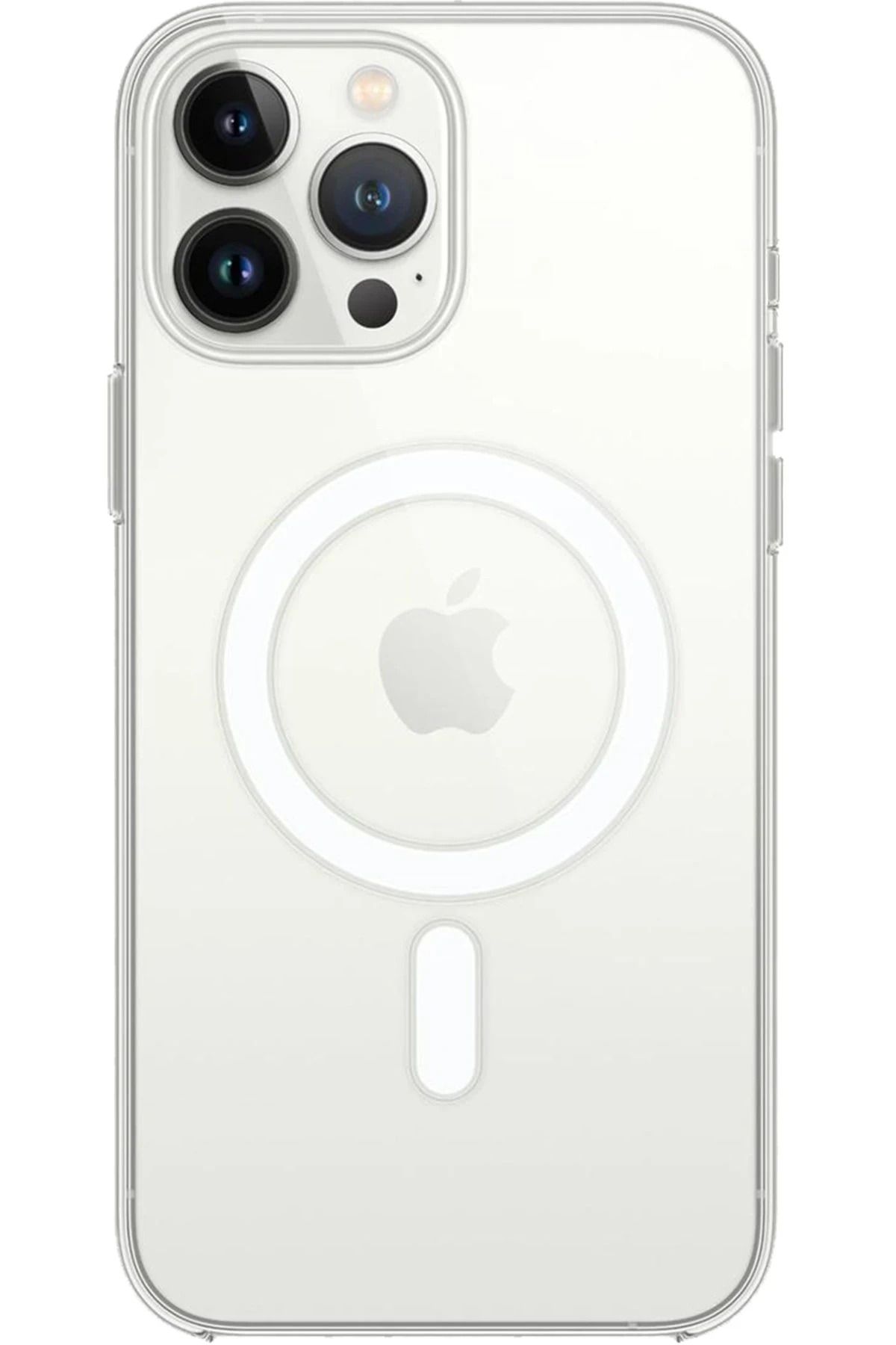 NewFace iPhone 14 Pro Kılıf Pc Real Magsafe Kapak - Şeffaf JOJUA