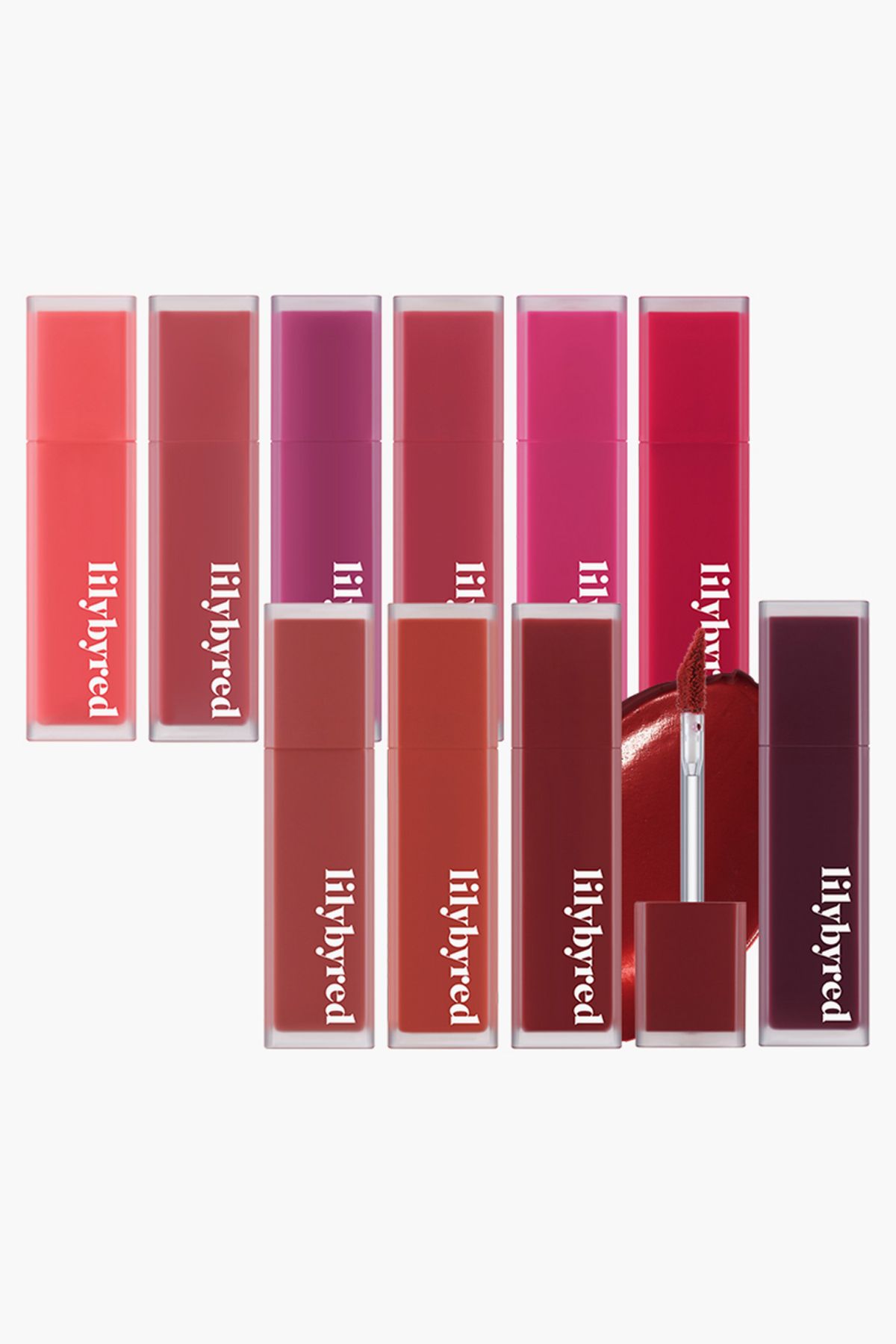 lilybyred-Mood Liar Velvet Tint / Velvet Finish Matte Tint - 02 Unpretentious Lychee 6