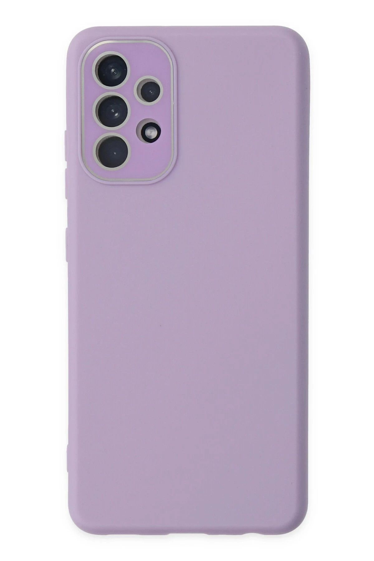 NewFace Samsung Galaxy A53 5G Kılıf Lansman Glass Kapak - Lila JOJUA