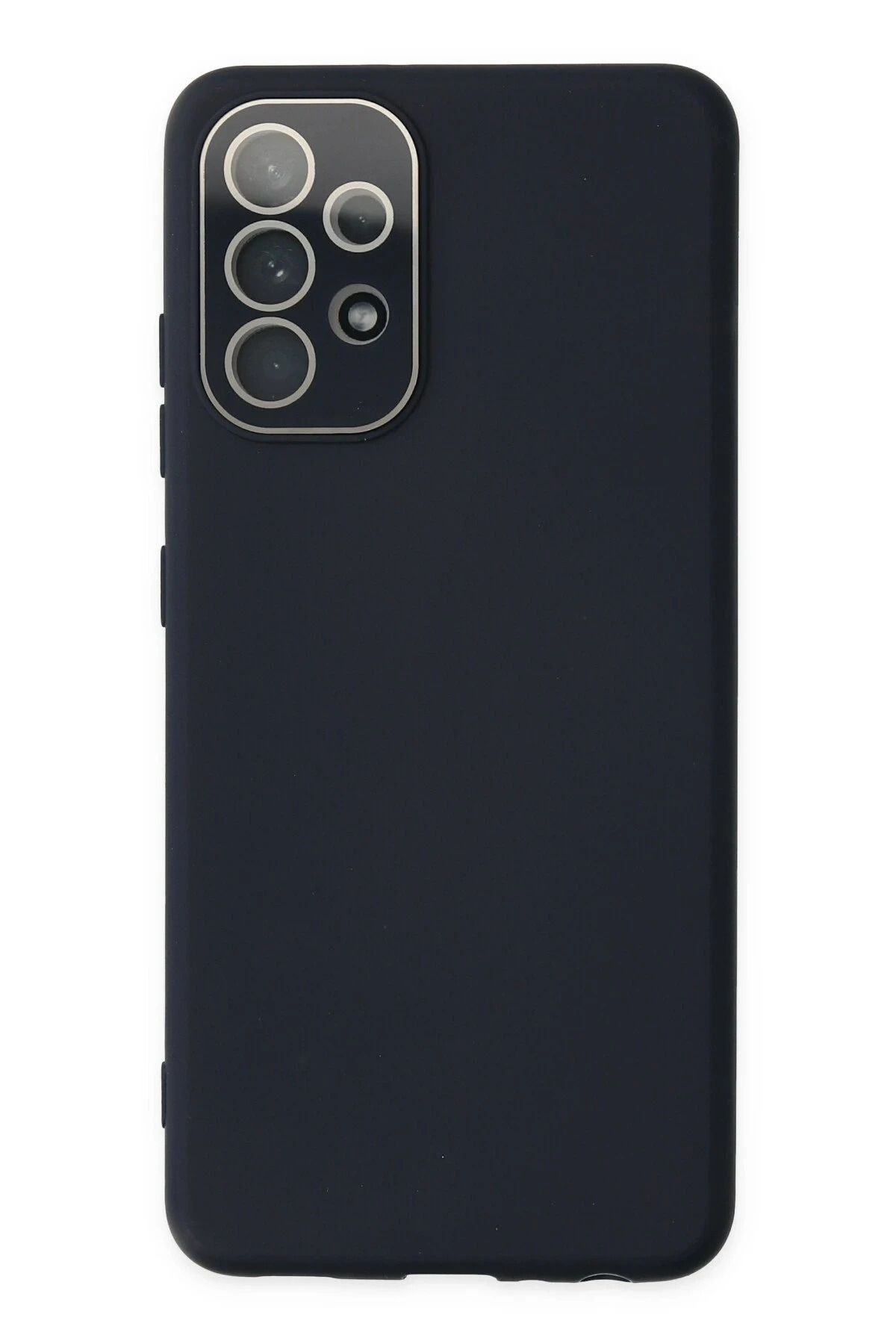 NewFace Samsung Galaxy A33 5G Kılıf Lansman Glass Kapak - Lacivert JOJUA