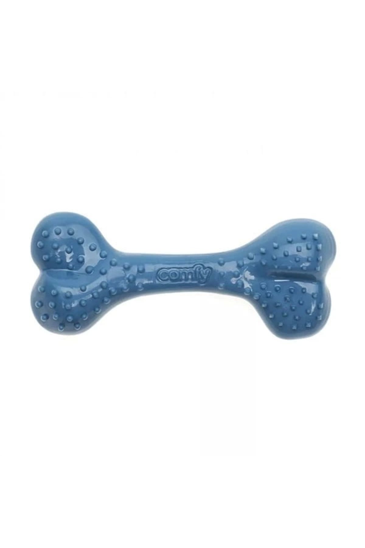 YNT İthalat Aquael Comfy Toy Kemik Şeklinde Yaban Mersini Aromalı Köpek Oyuncağı Mavi 16.5 Cm