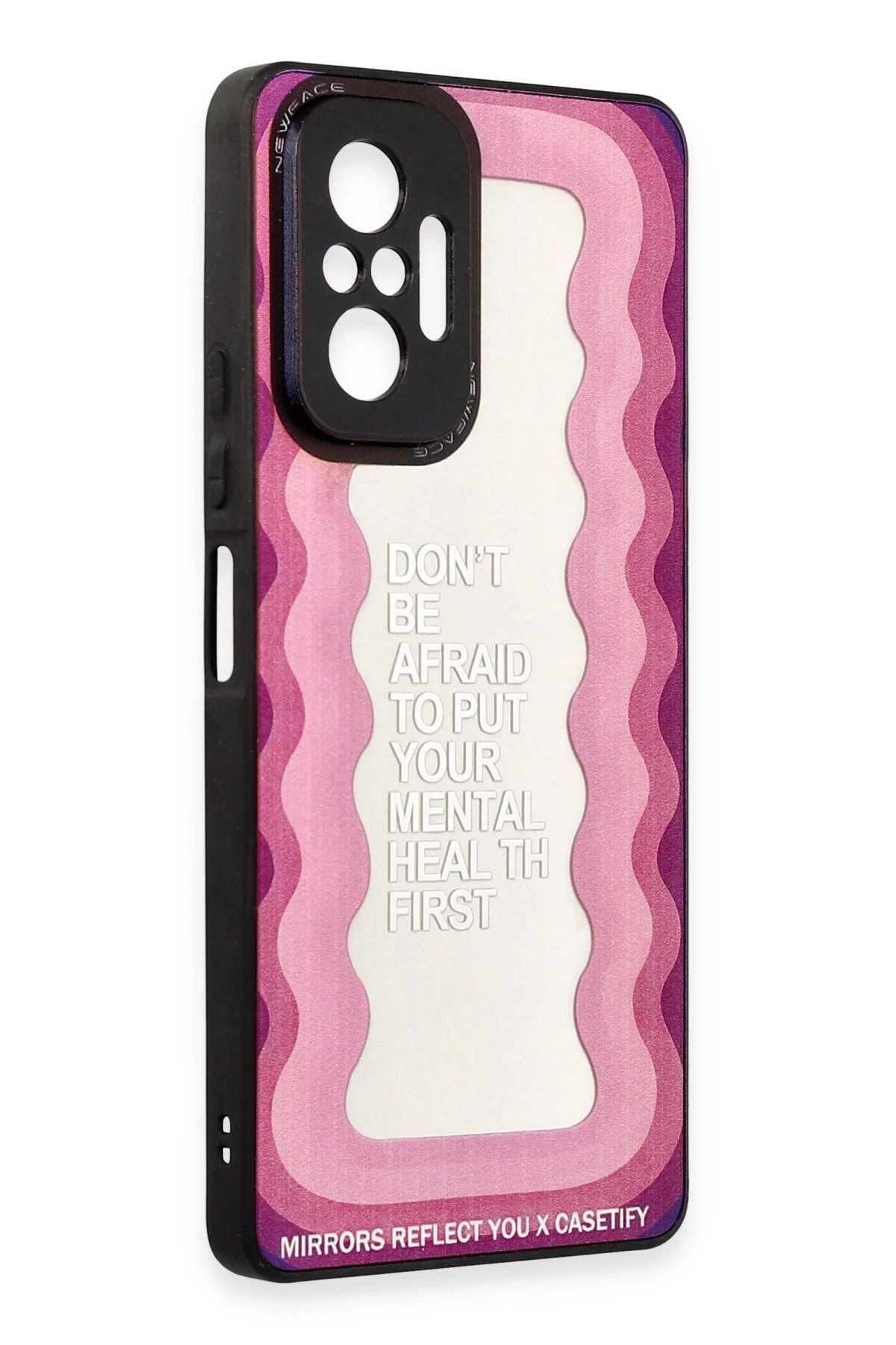 NewFace Xiaomi Redmi Note 10 Pro Kılıf Mirror Desenli Kapak - Mirror - 11 FERRG