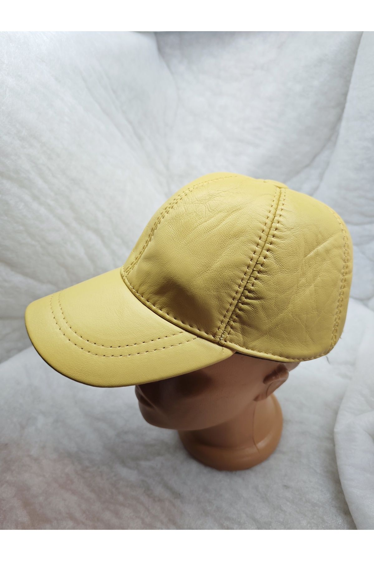 Tarz Hakiki Deri Unisex Şapka