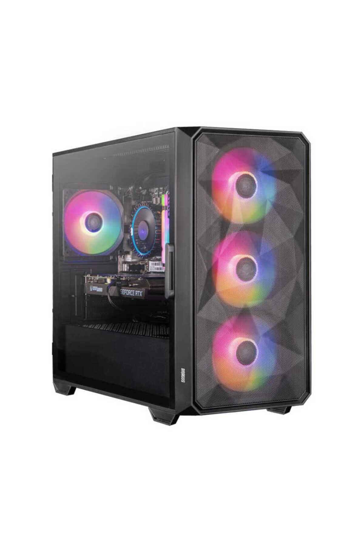 DRAGOS DRx7436 i5 12400F 32GB DDR5 Ram 1TB NVMe SSD 16GB RTX5060Ti Oyuncu Bilgisayarı