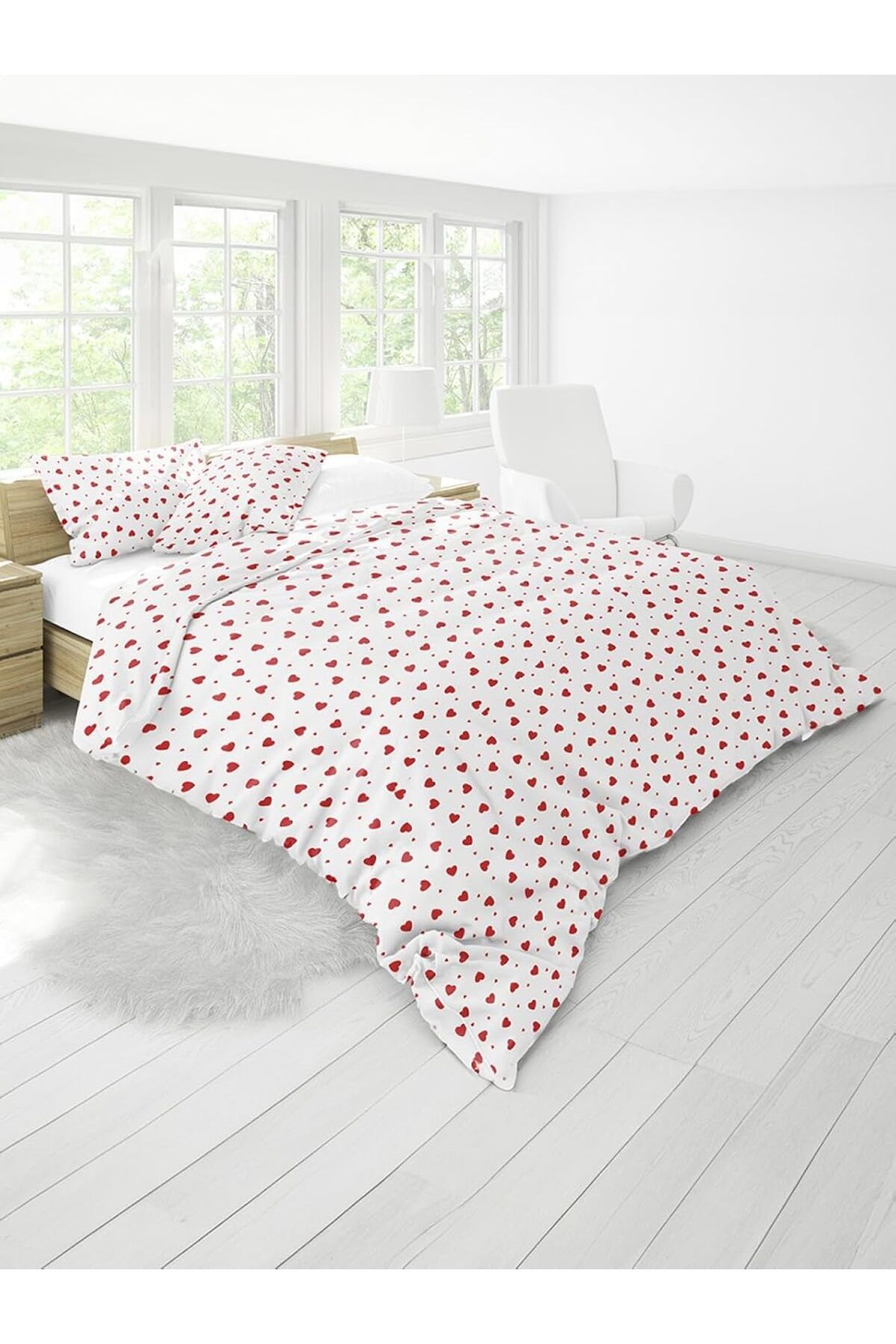 STOREMAX bystoreby Kalpli Çift Kişilik Nevresim Seti NewDesing 646268