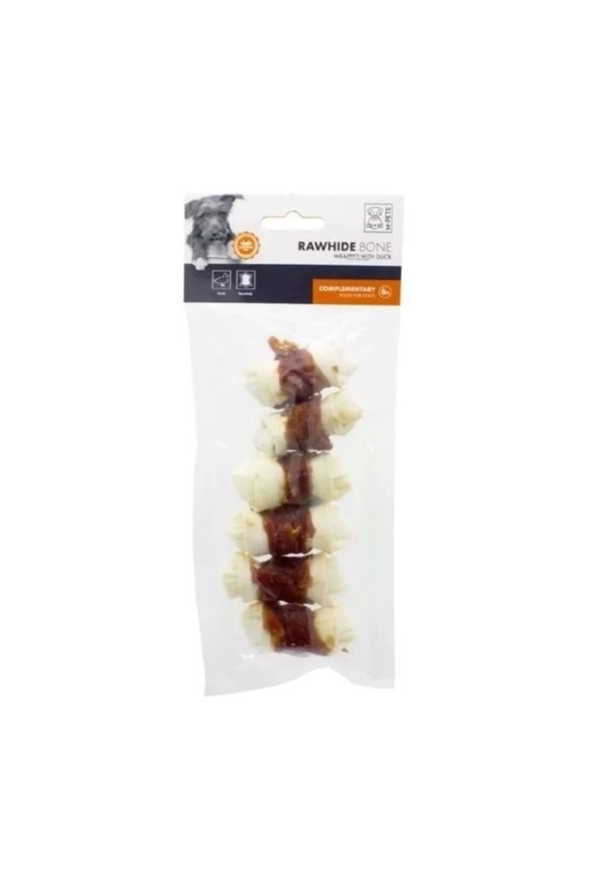 YNT İthalat M-Pets Wrapped Ördekli Çiğneme Kemiği Köpek Ödülü 84 Gr