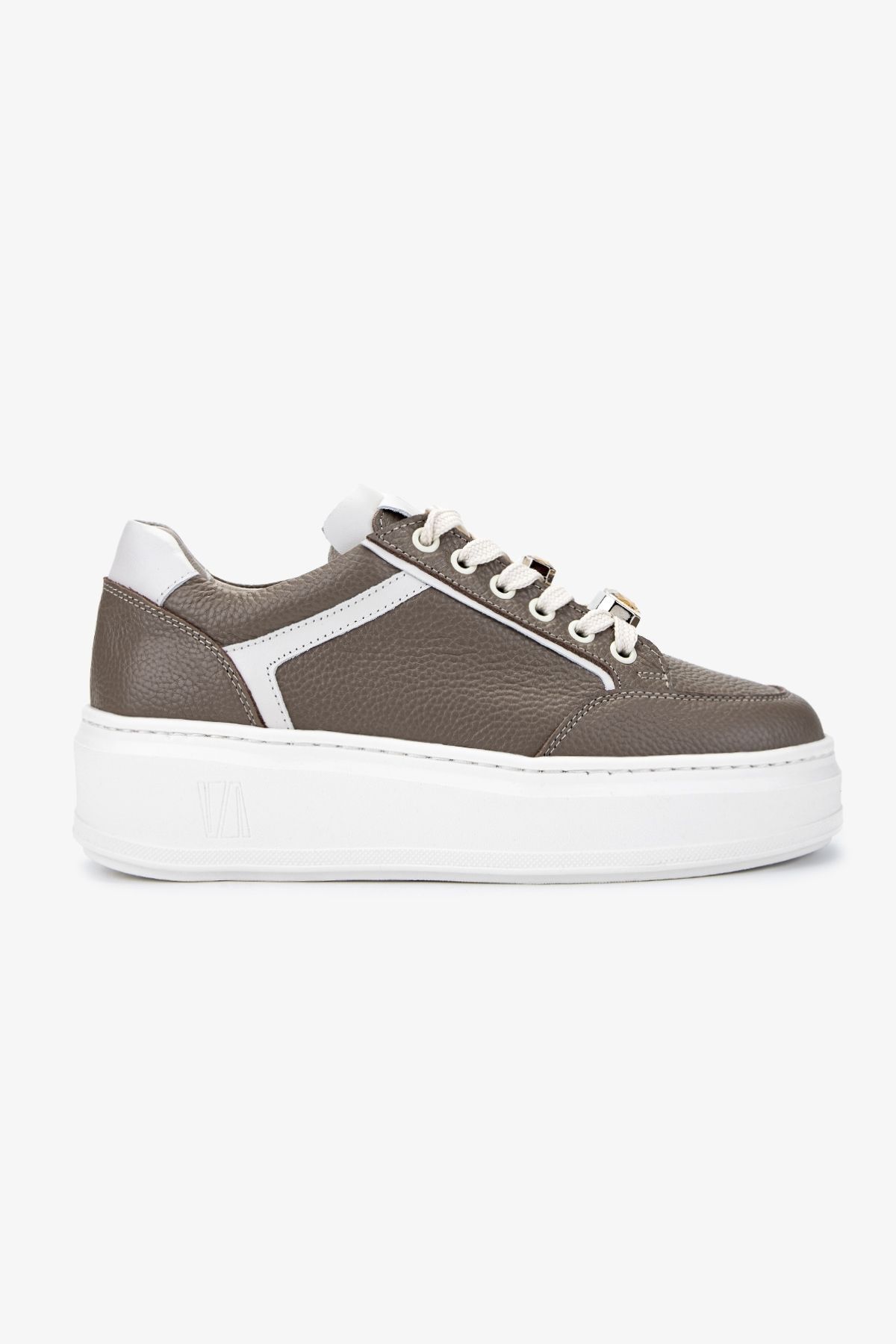 Valmenti Kadın Hakiki Deri Vizon Sneakers & Spor Ayakkabı