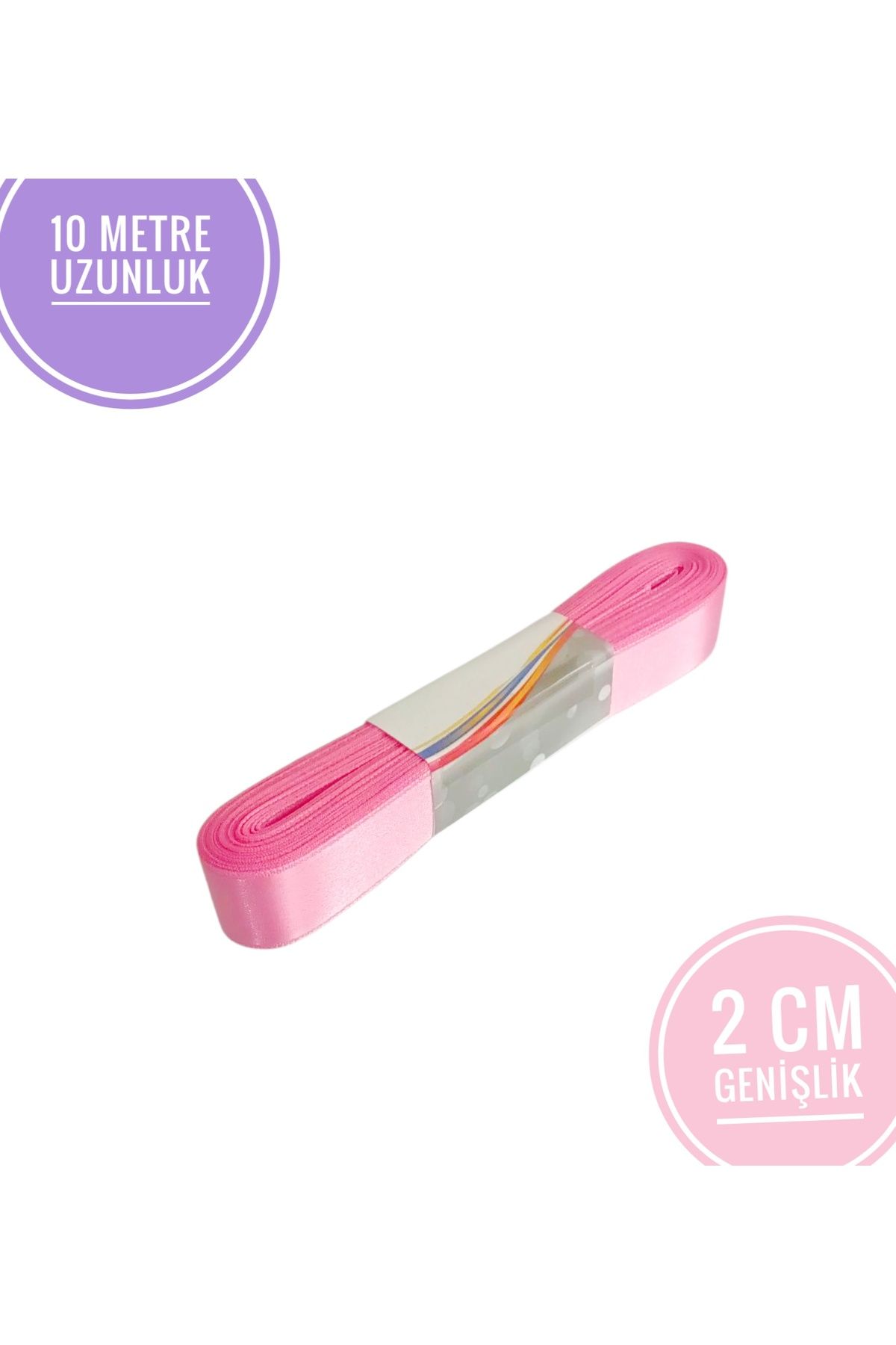 Idealtoka 10 metre saten kurdele 2 cm genişlik
