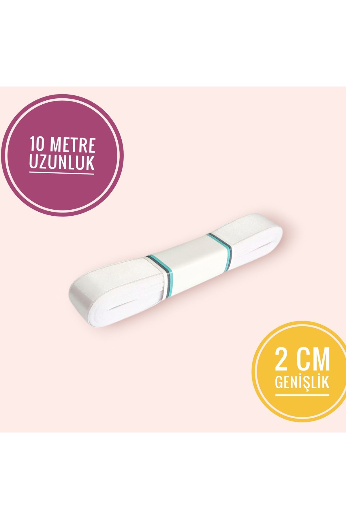 Idealtoka 10 metre saten kurdele 2 cm genişlik