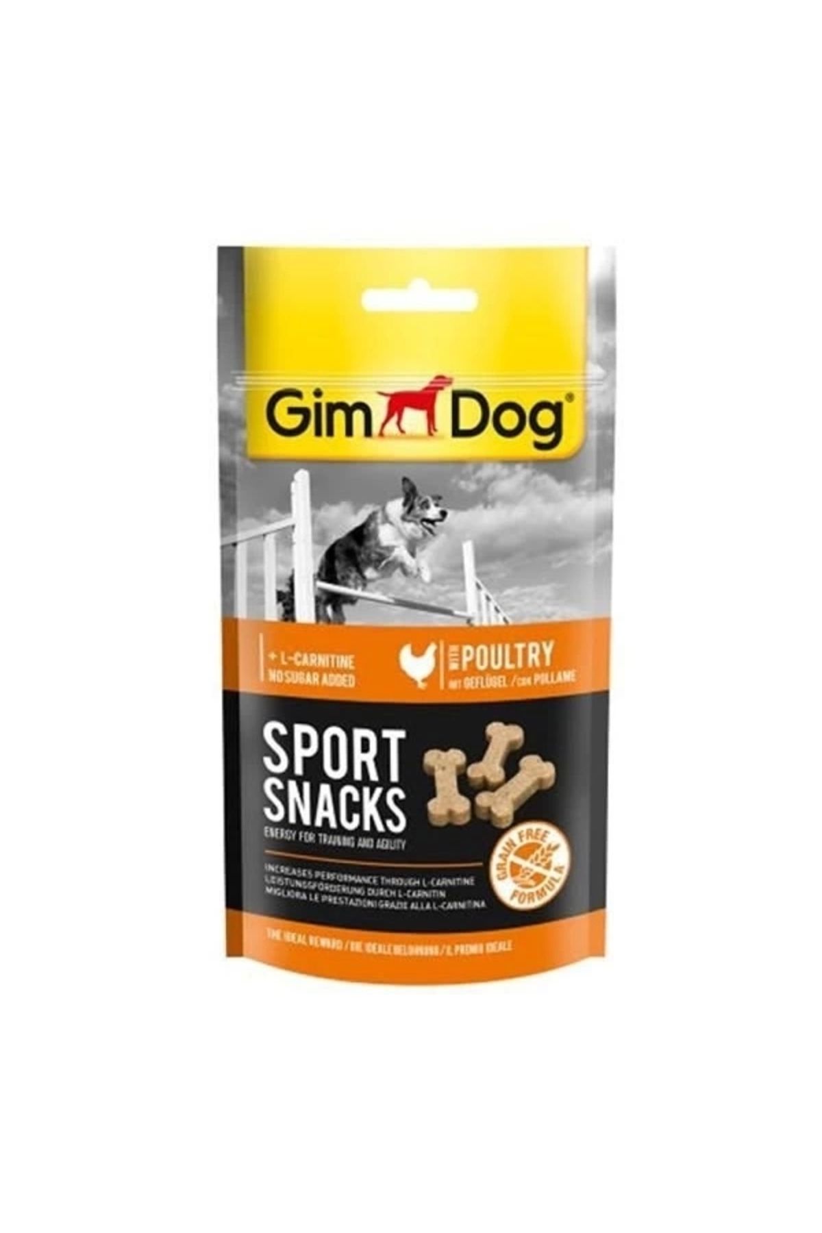 YNT İthalat Gimdog Sportsnacks Tavuklu Köpek Ödül Maması Tablet 60 Gr
