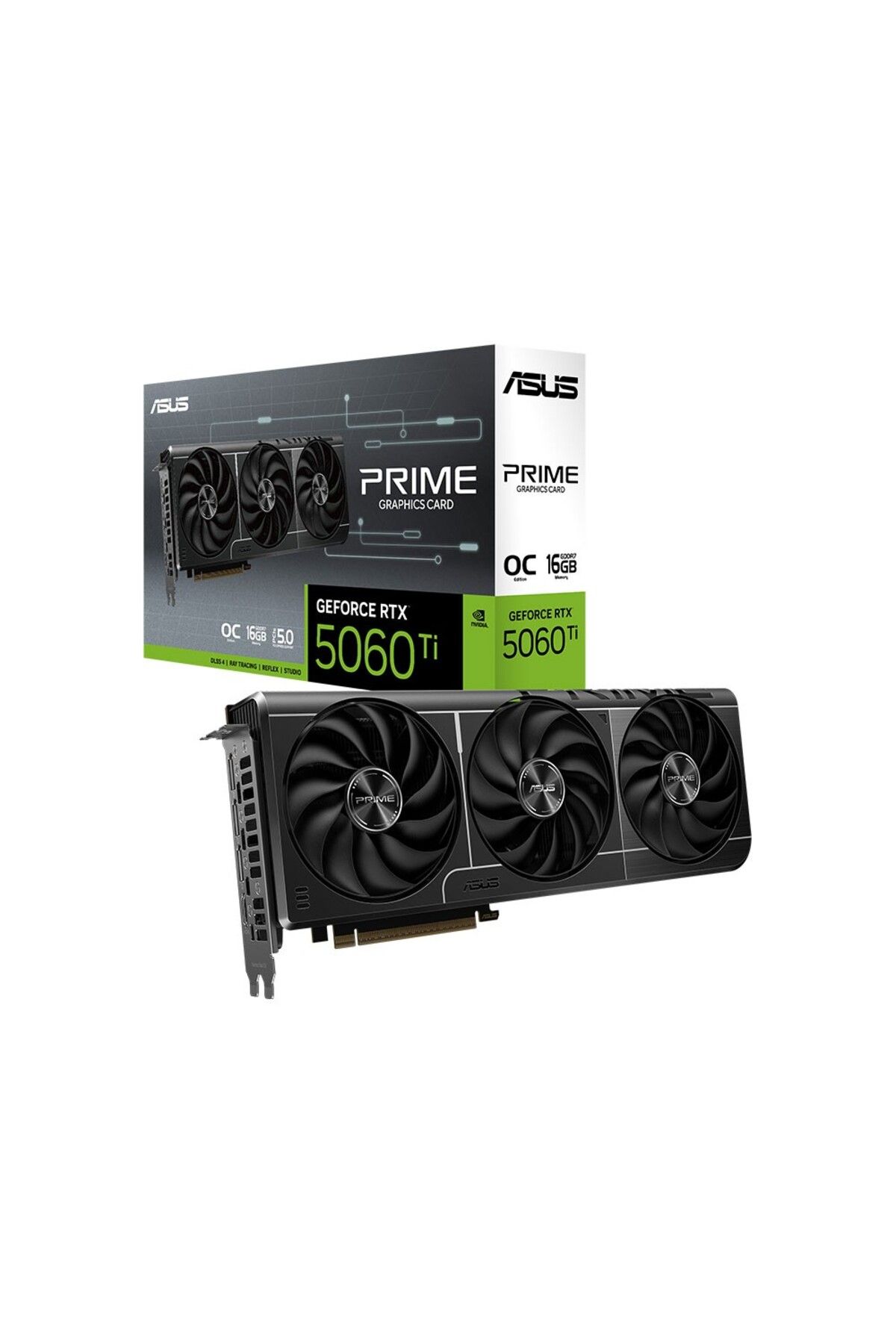 ASUS PRIME GeForce RTX 5060 Ti 16GB OC Edition GDDR7 128Bit DLSS 4 NVIDIA Ekran Kartı