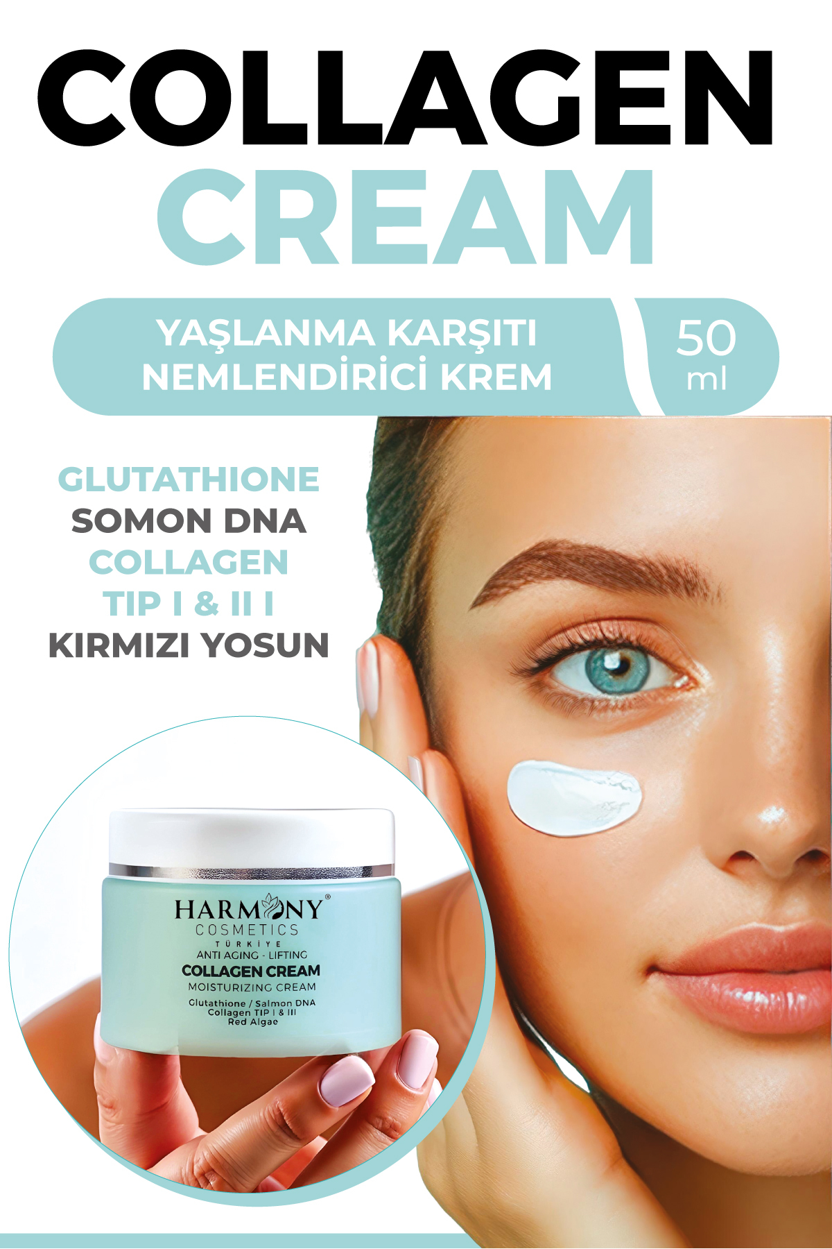 Harmony Cosmetics Türkiye Kolajen Krem - Anti-Aging Lifting — COLLAGEN KREM-001