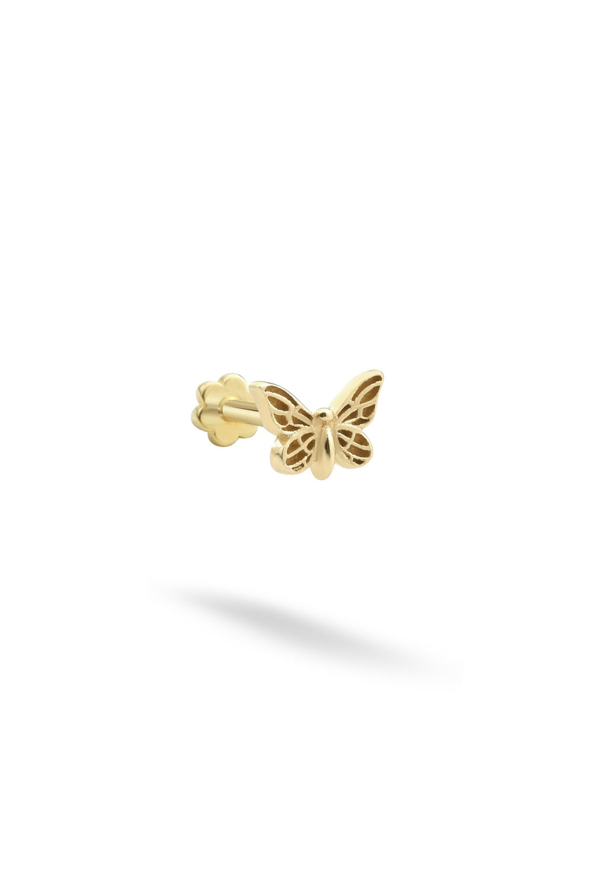 Lunia Atelier Mini Kelebek Altın Piercing