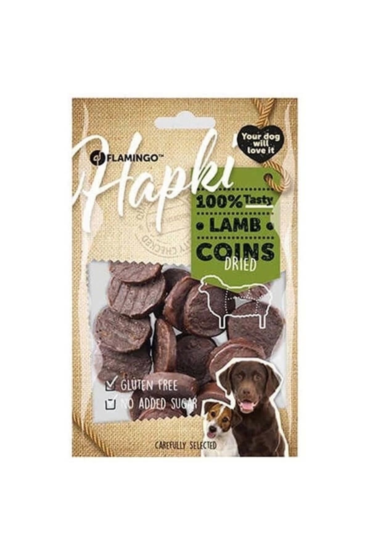 YNT İthalat Flamingo Hapki Glutensiz Kuzulu Köpek Ödülü 85 Gr