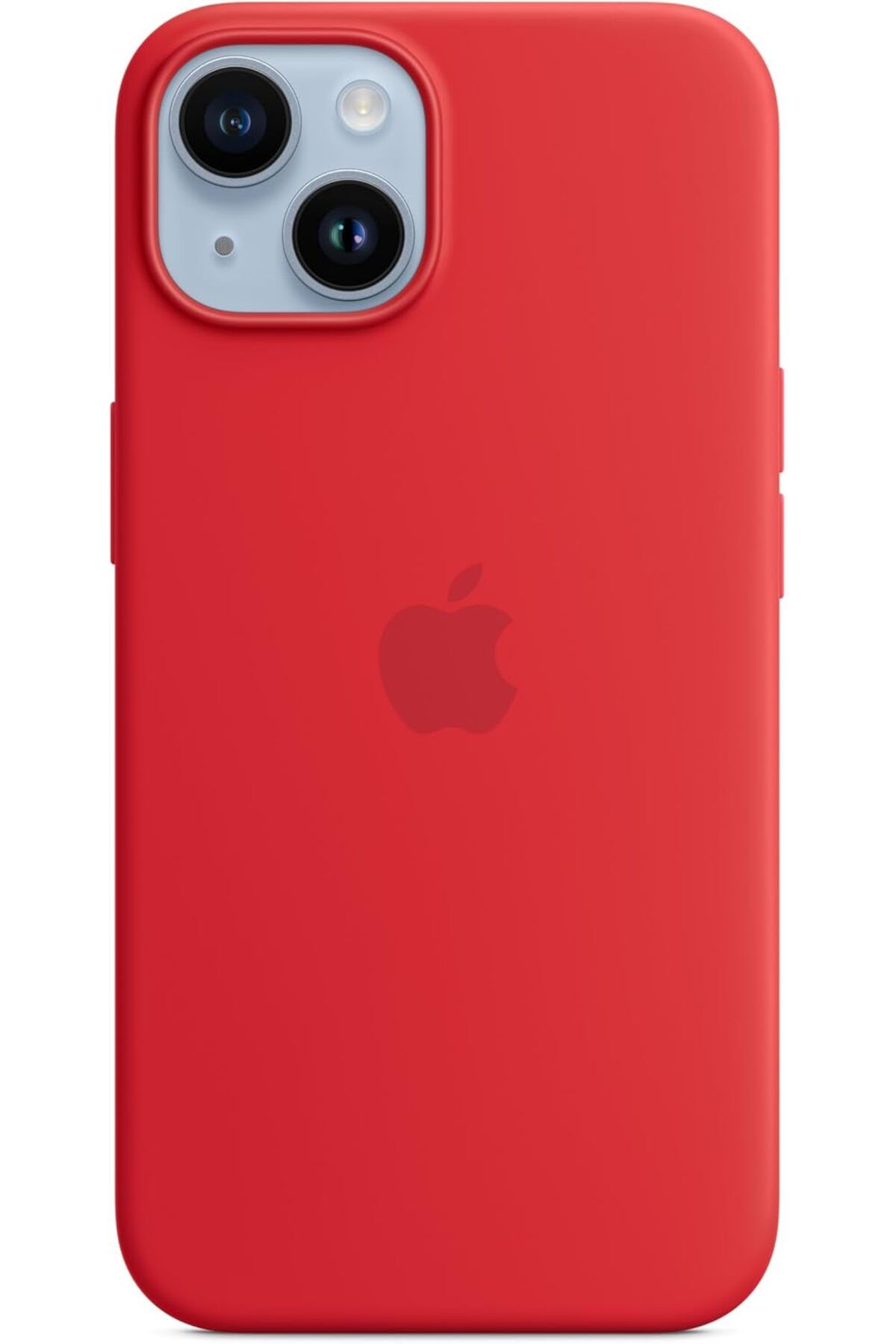 STOREMAX htpshopmx iPhone 14 için MagSafe özellikli Silikon Kılıf - (PRODUCT) RED s