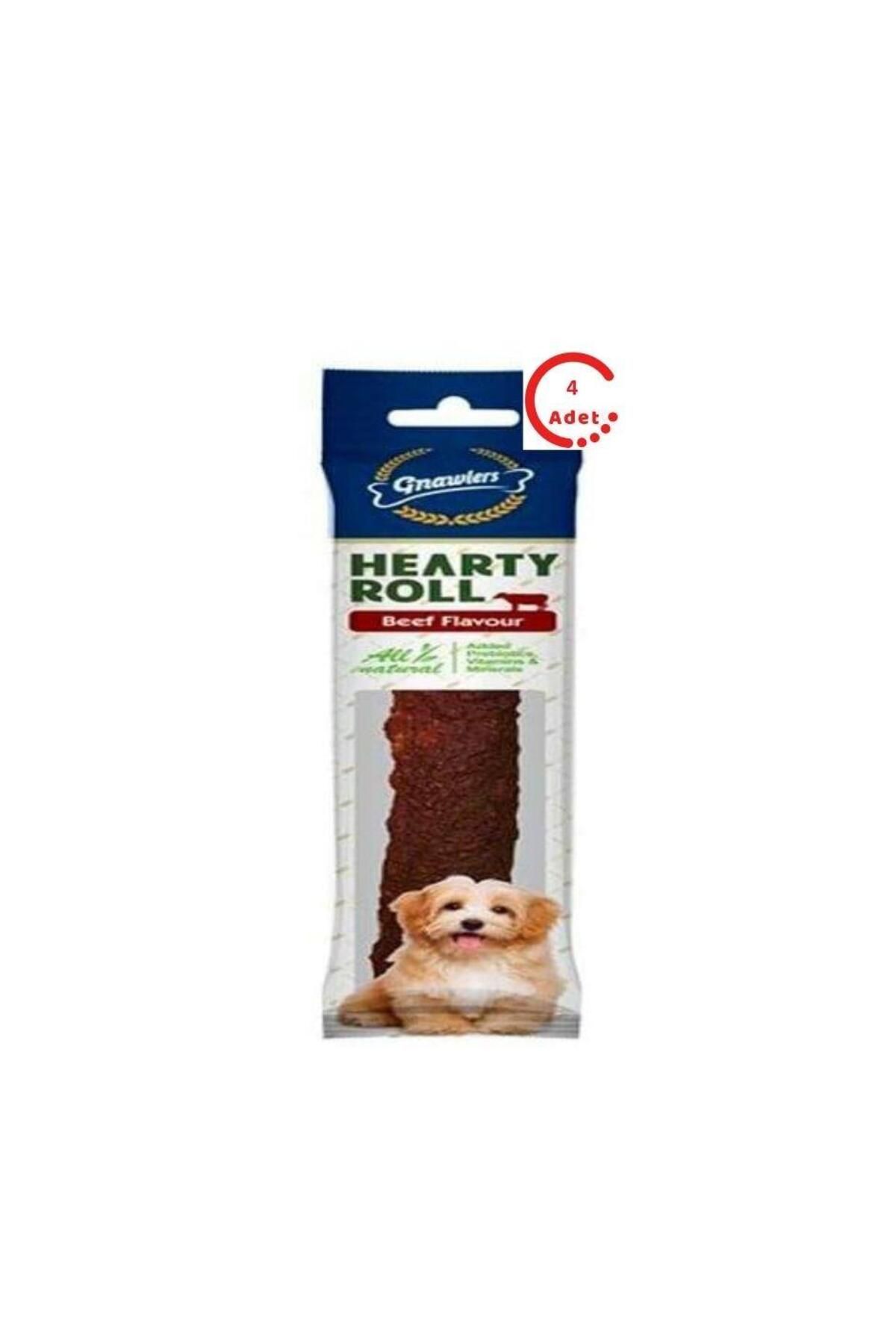 Gnawlers Hearty Roll Beef Köpek Ödülü 90 Gr x 4 Adet