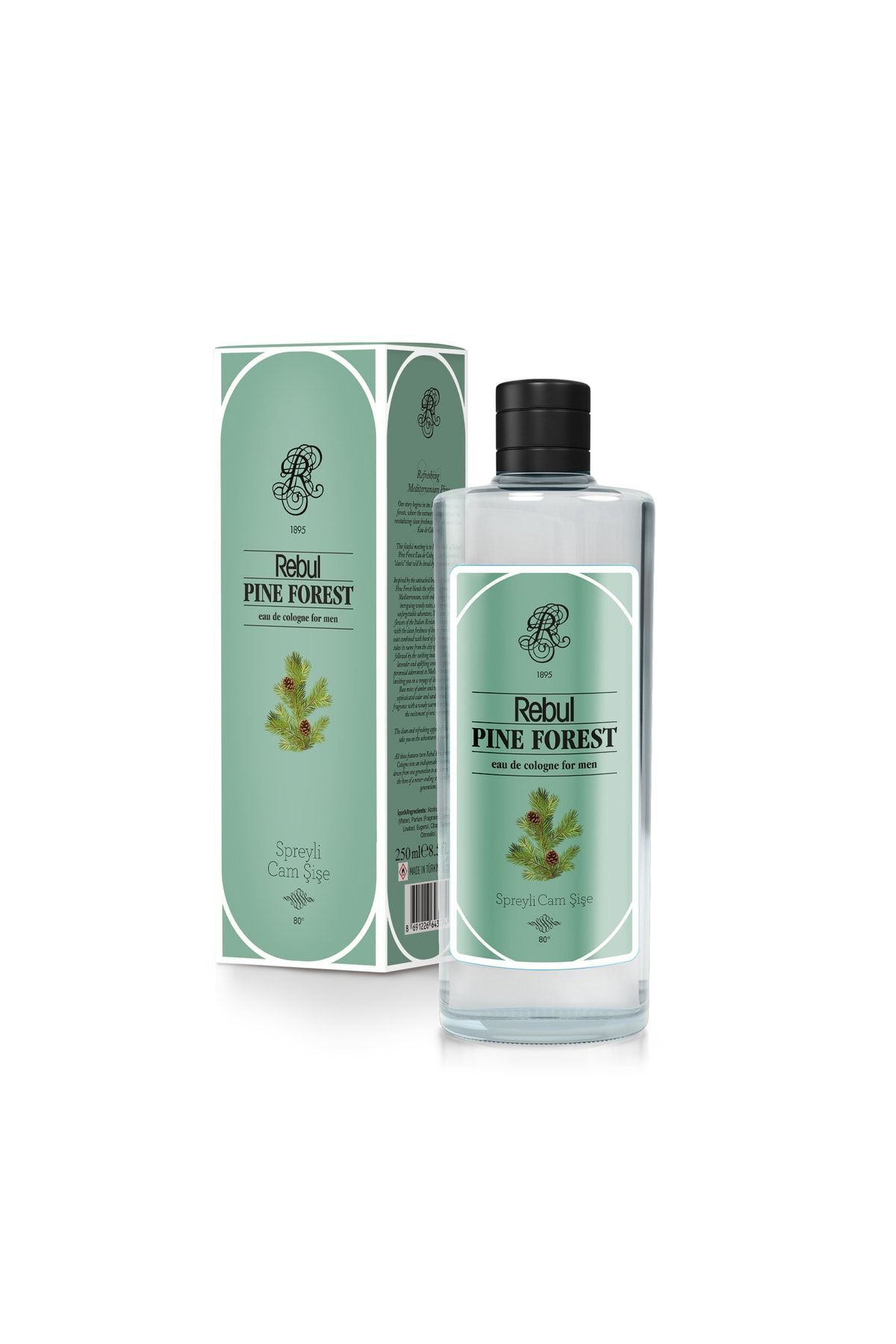 Rebul Kolonya 250 Ml Pine Forest*12
