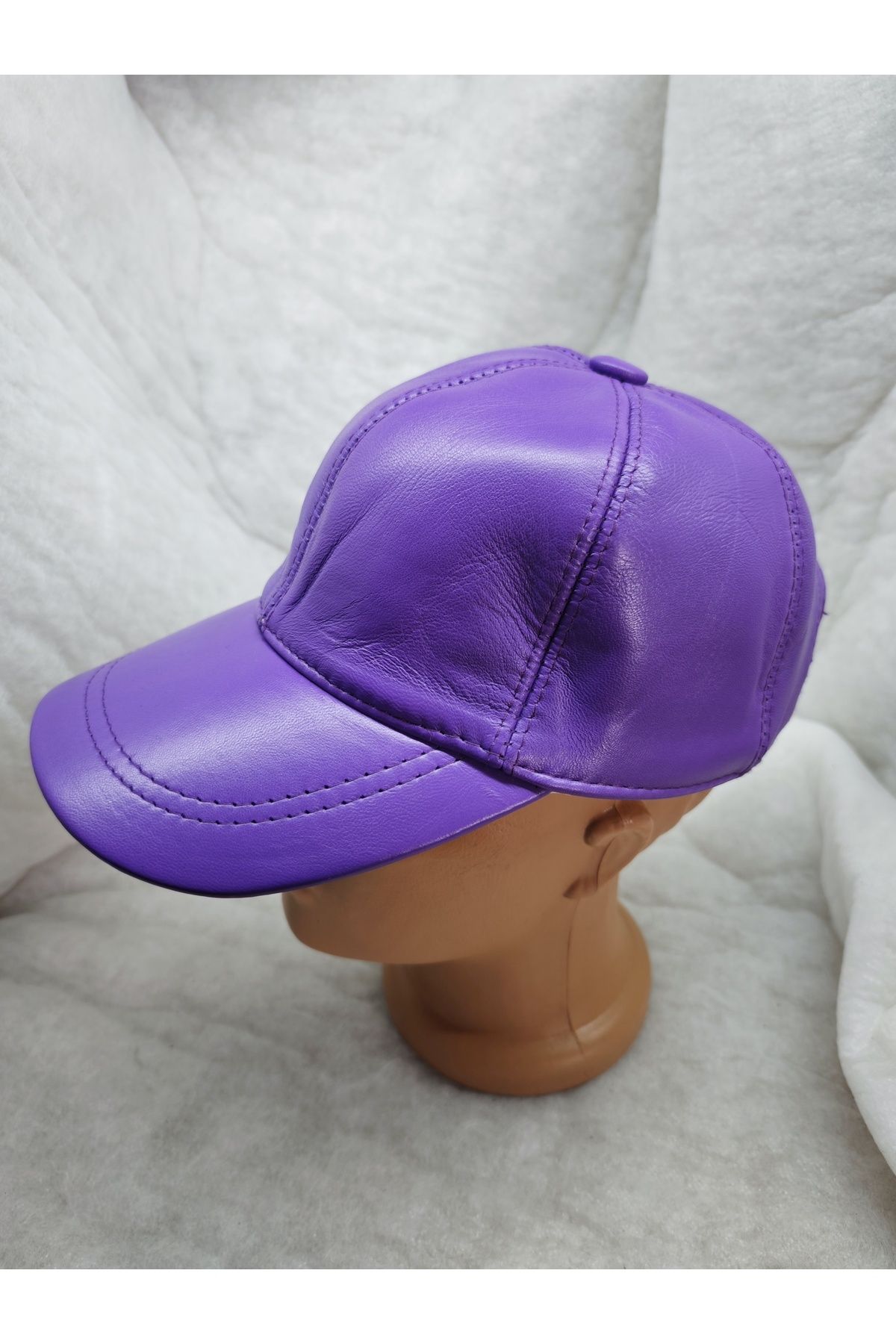 Tarz Hakiki Deri Unisex Şapka