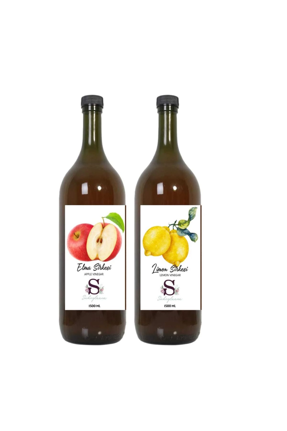 Süheylaana Doğal Elma ve Limon Sirkesi 1500 ml