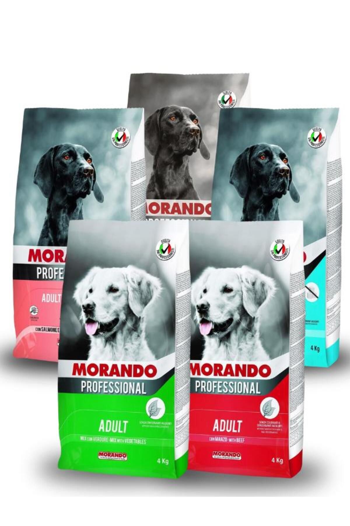 MORANDO Yetişkin Köpek Maması 4kg 5'li Paket