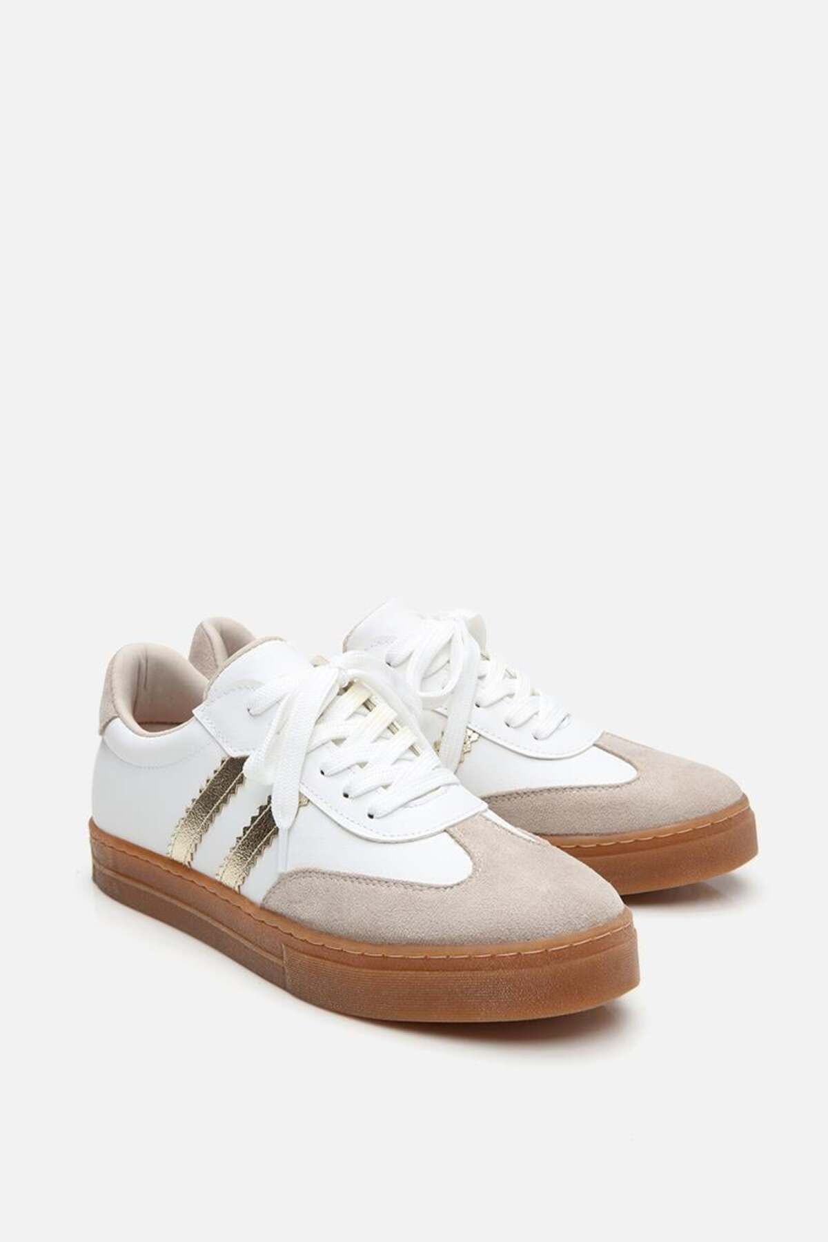 Yaya by Hotiç-Pantofi sport albi de damă 4