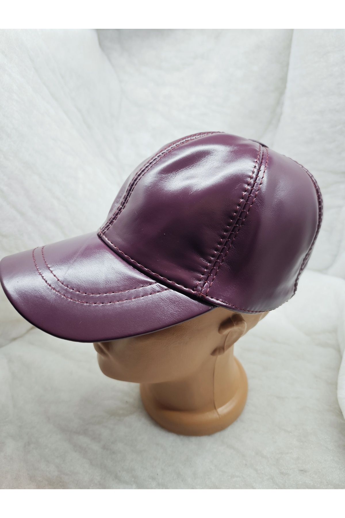Tarz Hakiki Deri Unisex Şapka