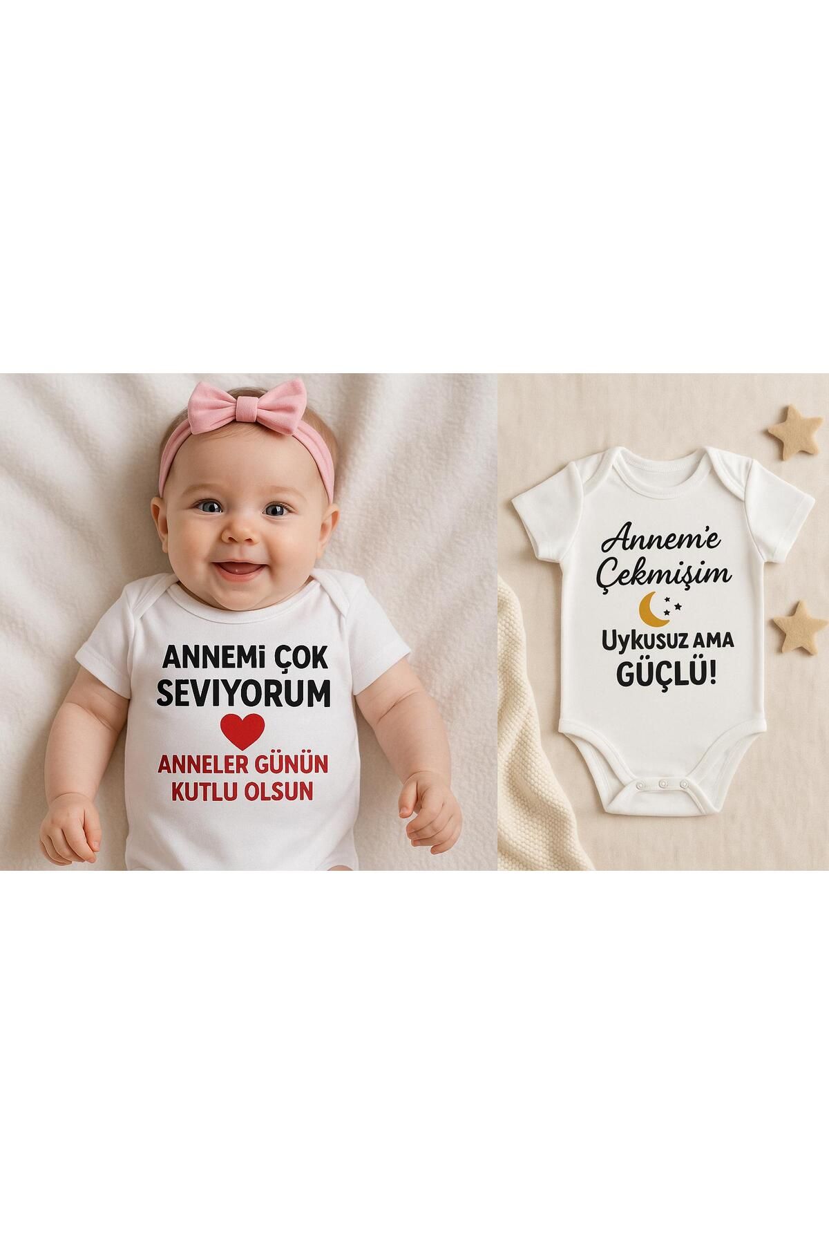 Outdoor One Organik %100 Pamuk Bebek Body Badi Zıbın