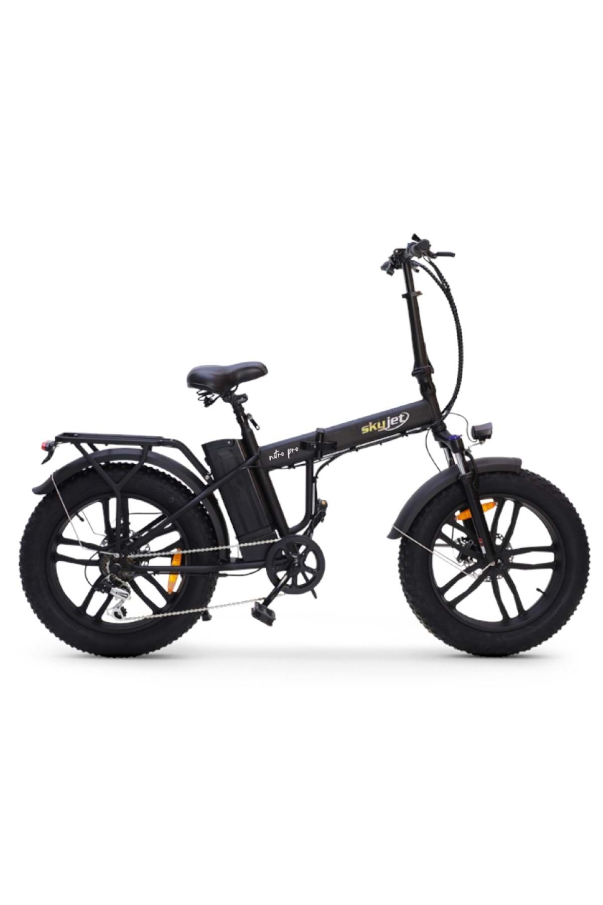 Skyjet Nıtro Pro Pedal Destekli Elektrikli Bisiklet (SİYAH)