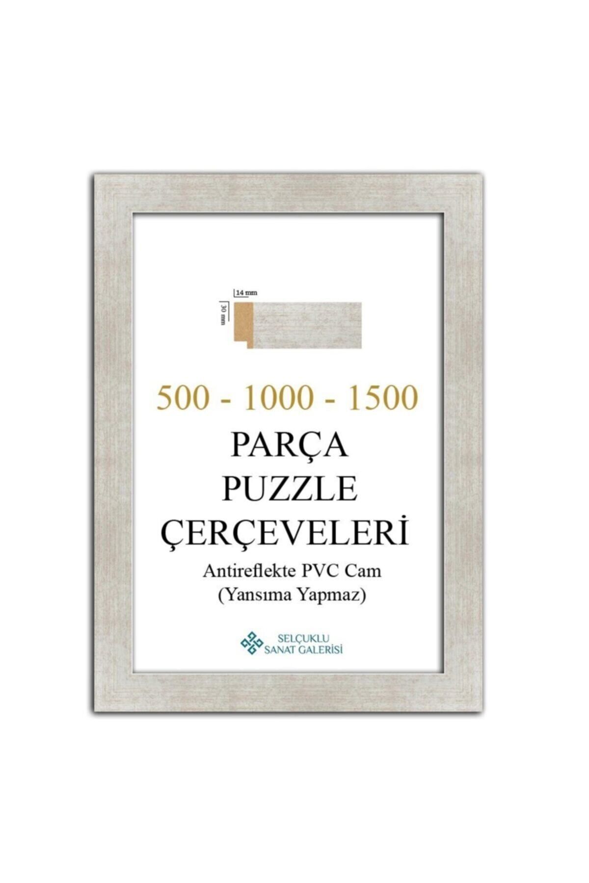 AS TİCARET Puzzle Çerçevesi 30 Mm 60x85 Cm (1500'lük) Gümüş