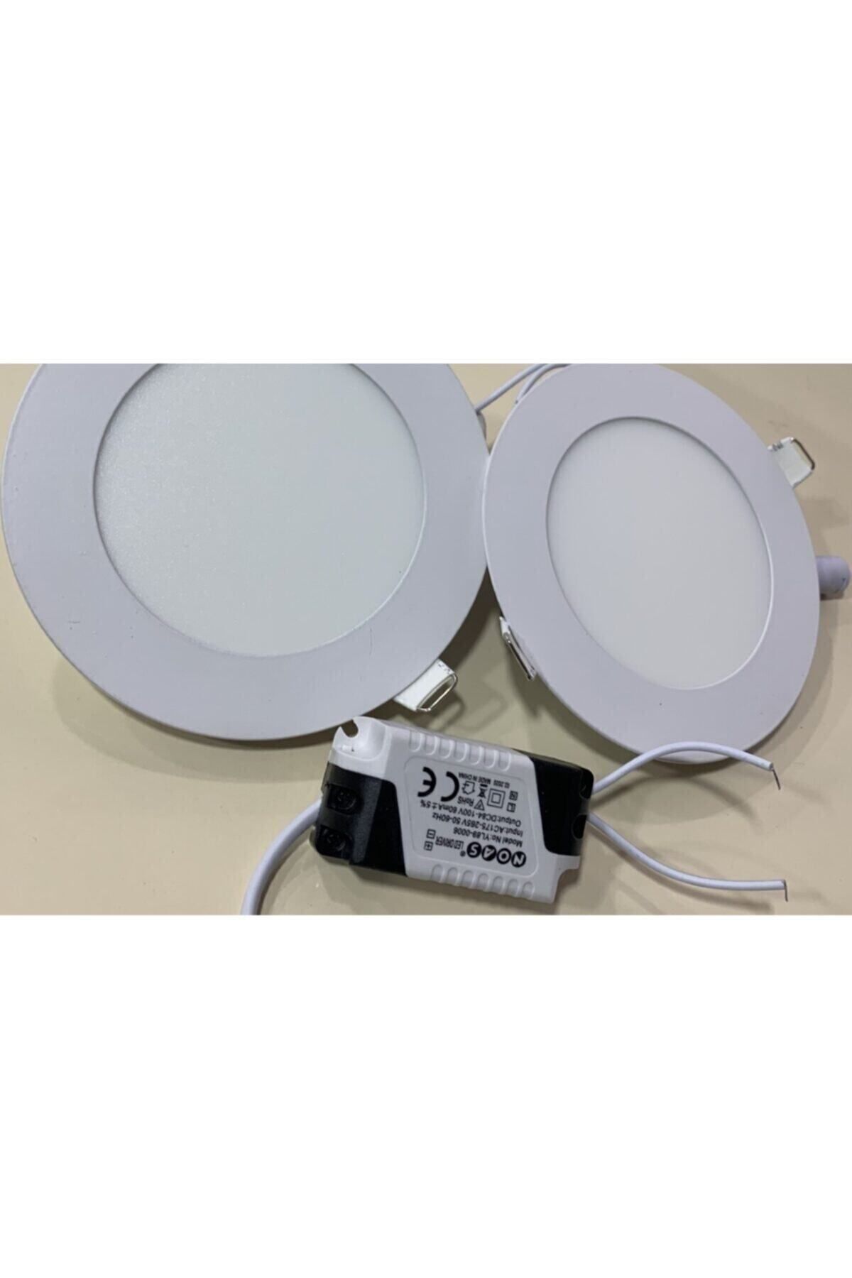 Noas 6 W 220v Slim Kasa Sıva Altı Led Spot (BEYAZ)