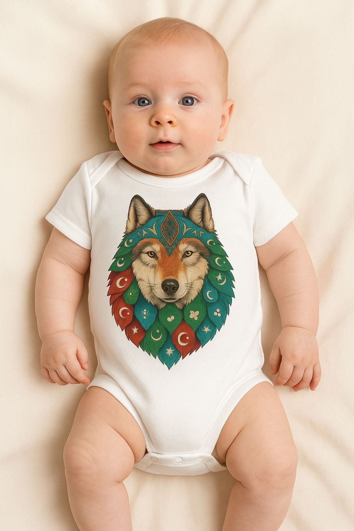Outdoor One Organik %100 Pamuk Bebek Body Badi Zıbın ZBN531