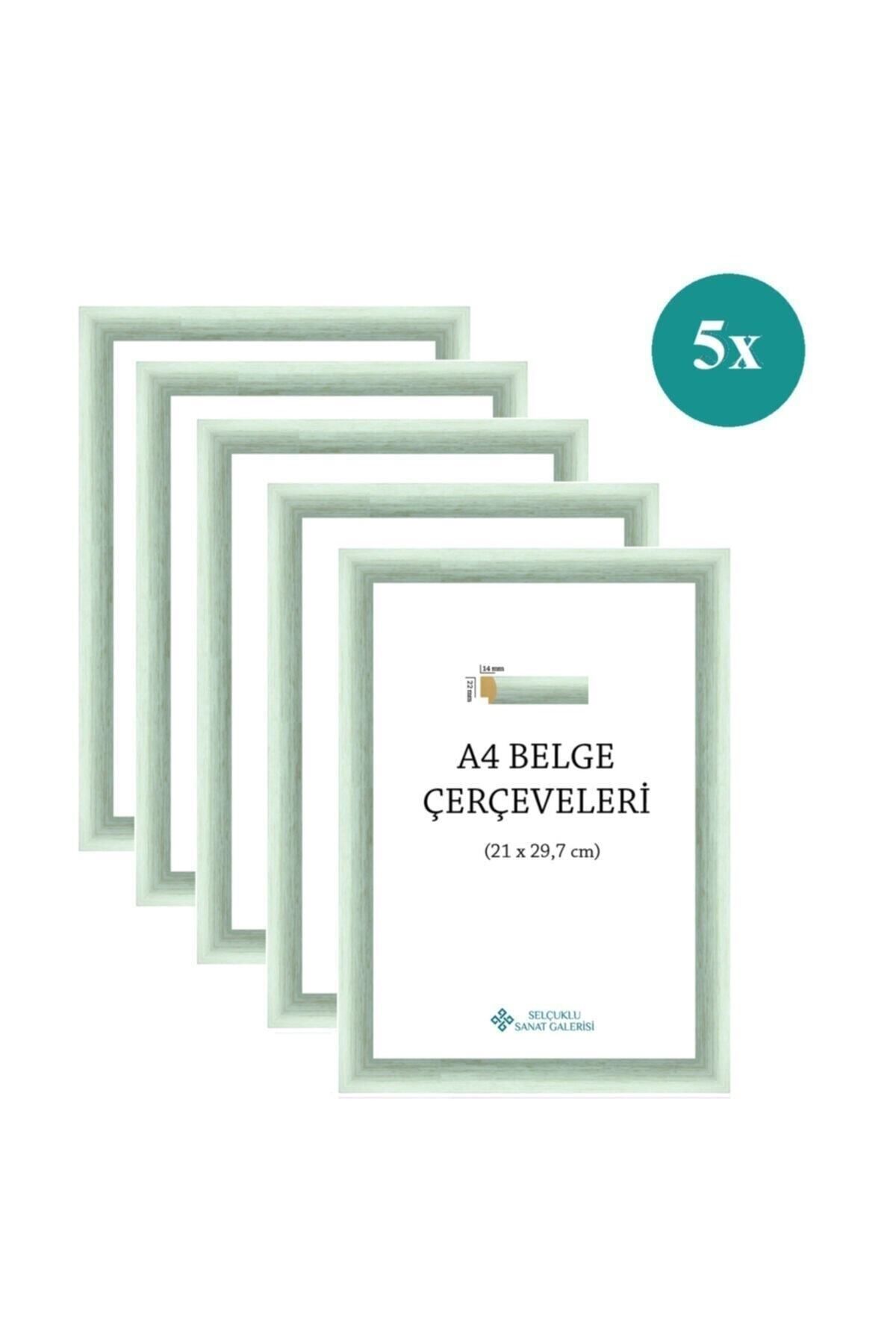 Elioure Gümüş Renk A4 Çerçeve, 5'li Paket, 22mm Kalınlık, 1. Sınıf Kalite