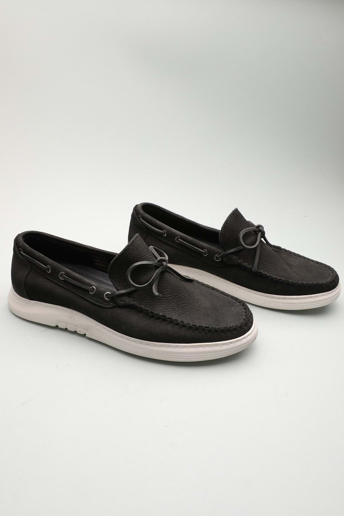 Gondol Erkek Hakiki Deri Klasik Loafer Siyah 41 ttx.601100